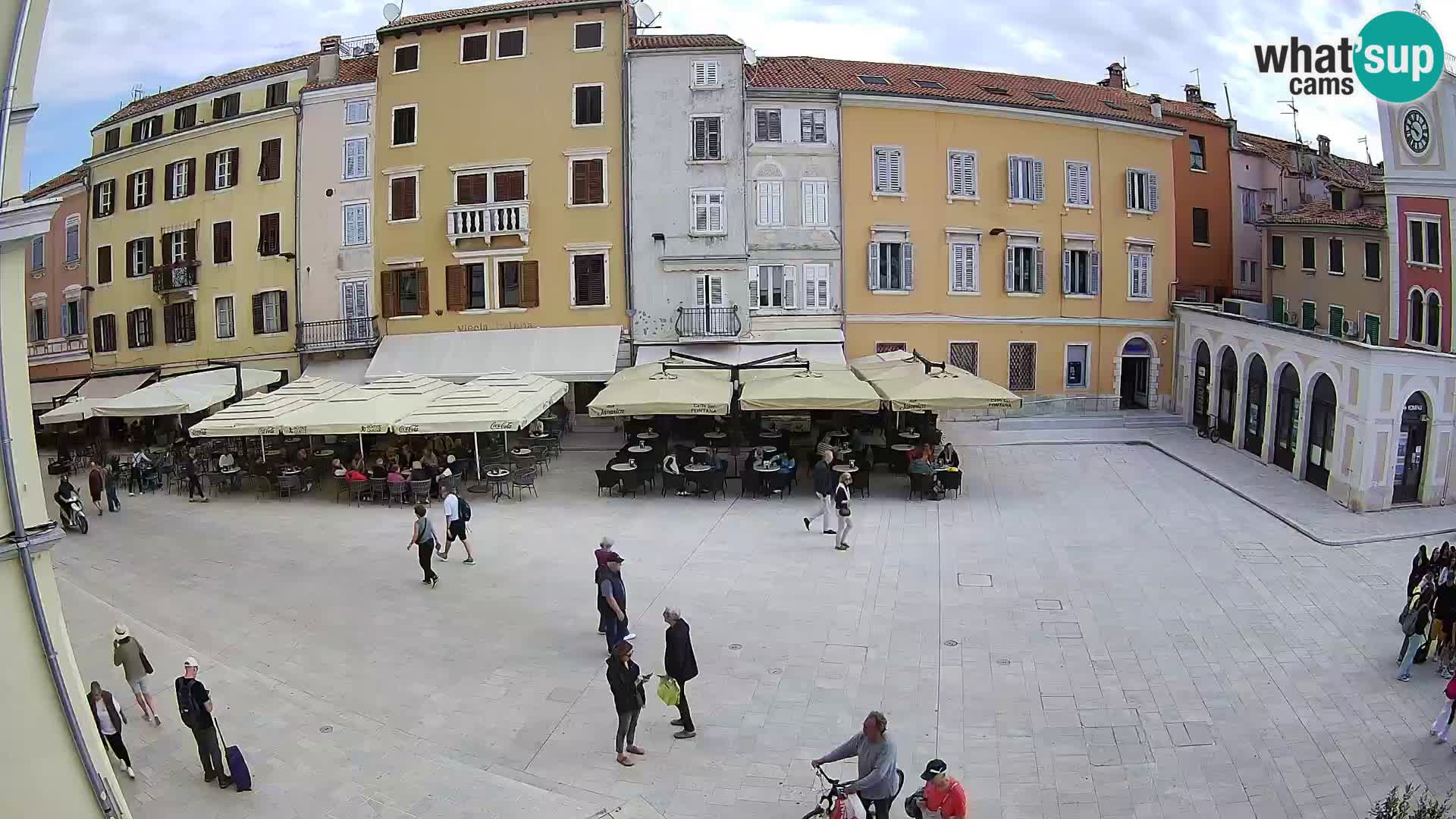 Webcam Rovinj Centre – Place Principale