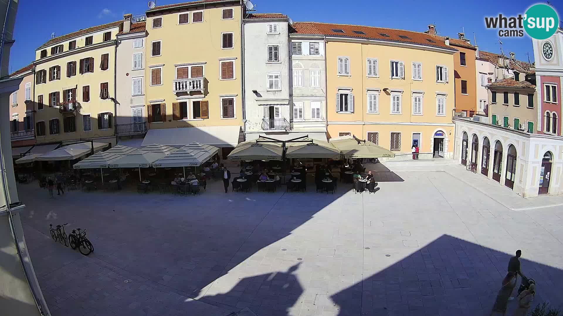 Webcam Rovinj Centre – Place Principale