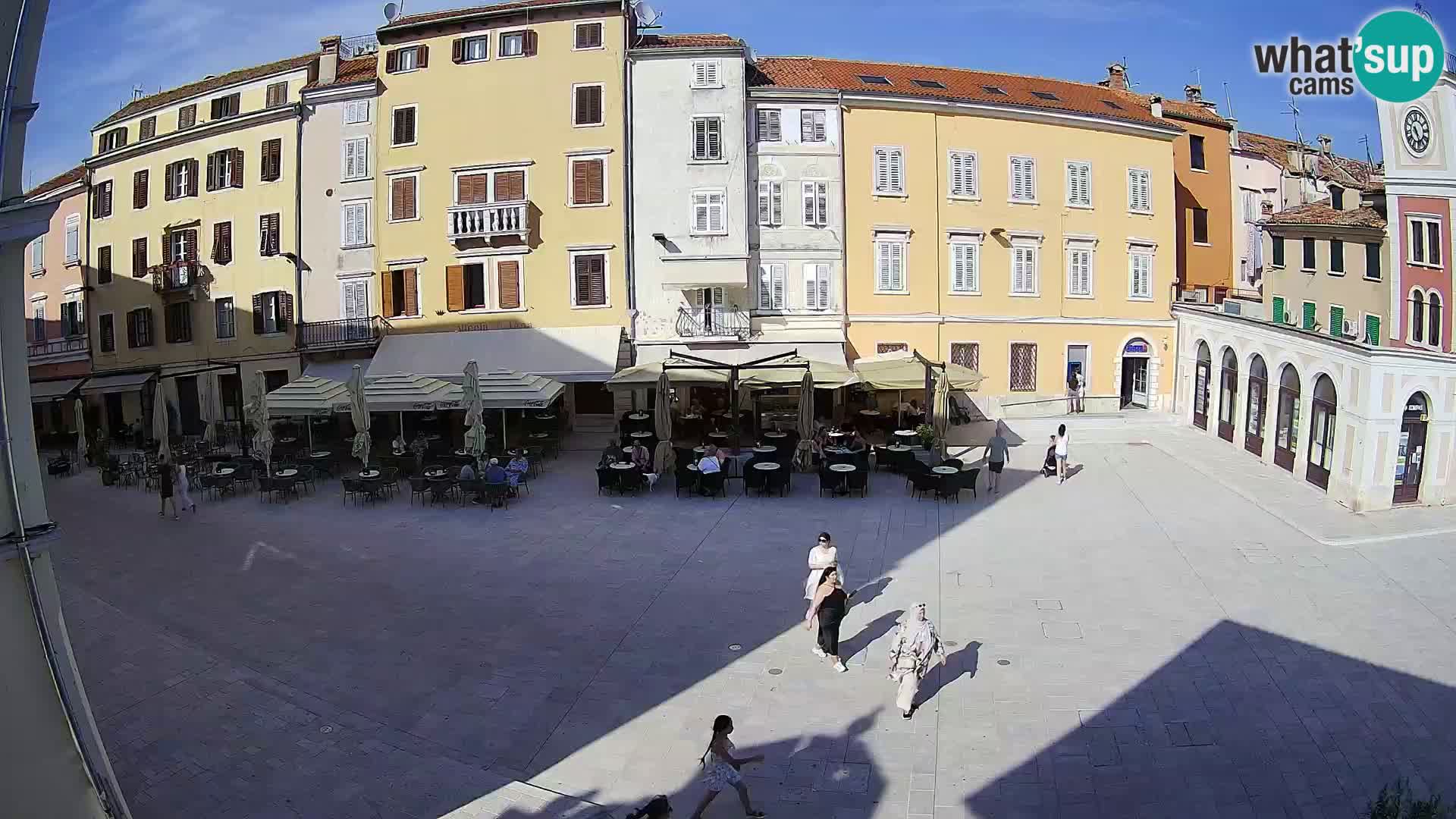 Rovinj Center Webcam – Main Square