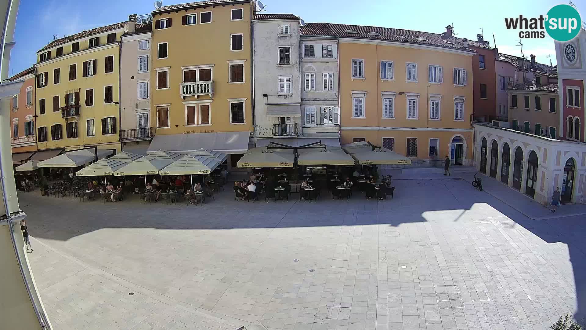 Webcam Rovinj Center – Plaza Principal