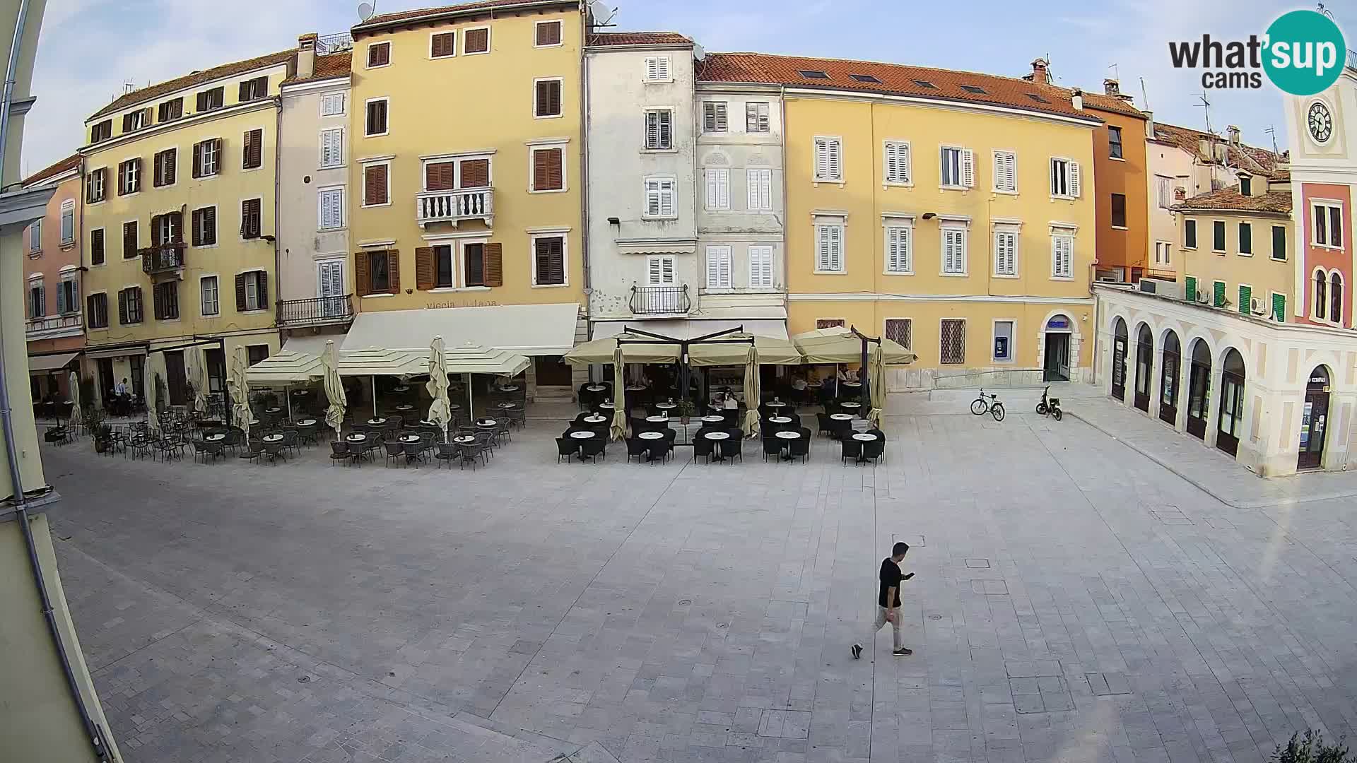 Webcam Rovinj Center – Plaza Principal