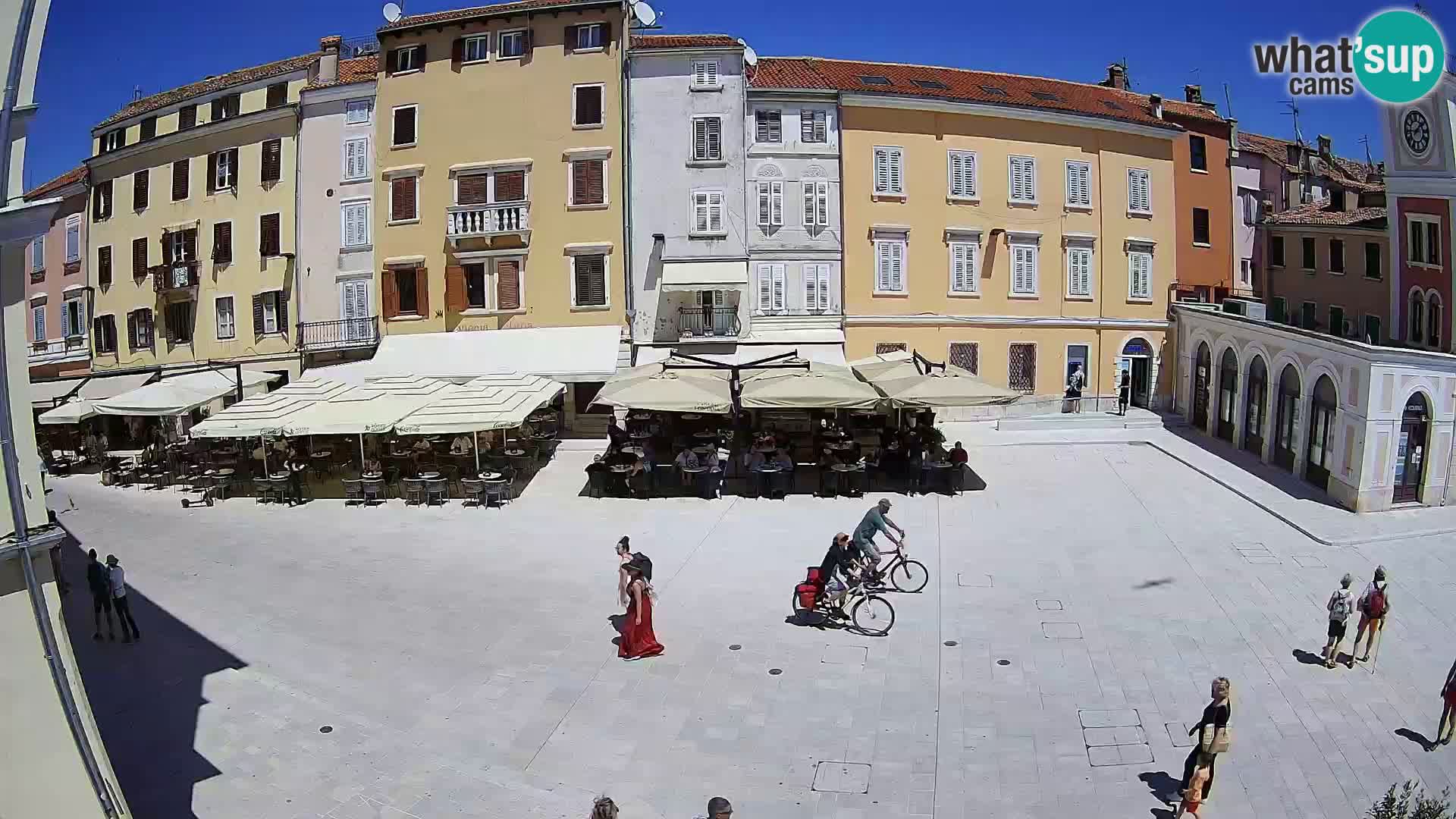Rovinj Center Webcam – Main Square