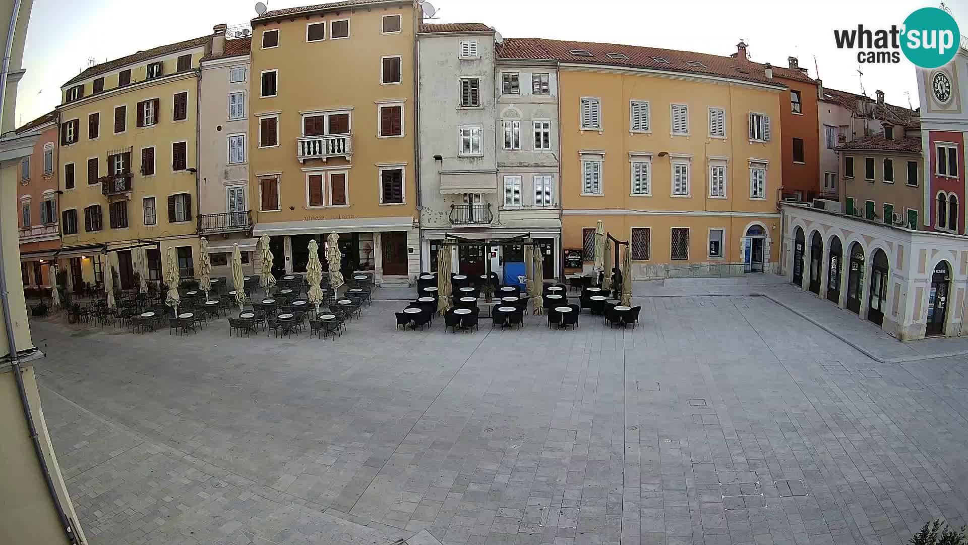 Webcam Rovigno Centro – Piazza Centrale