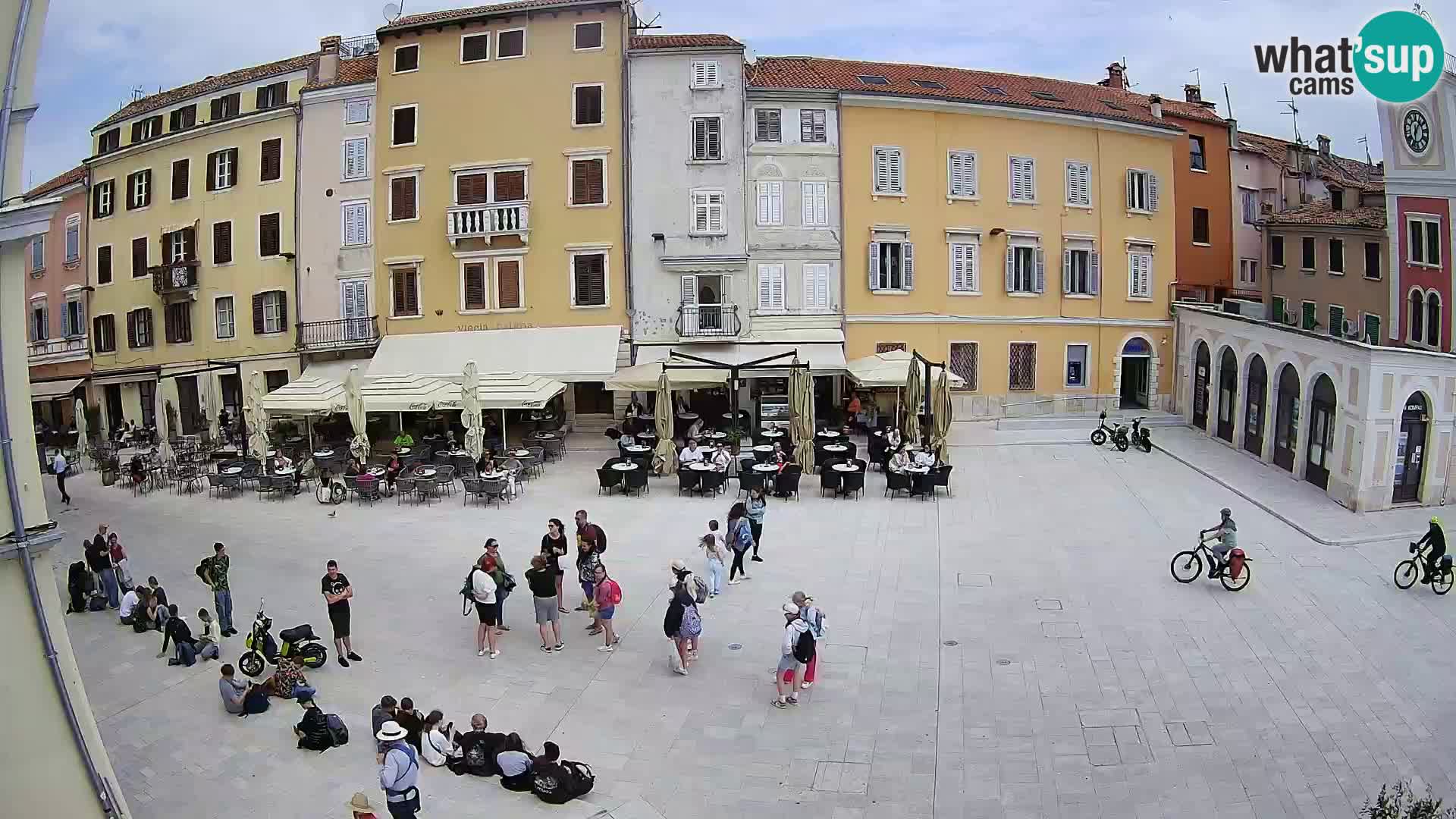 Rovinj Center Webcam – Main Square