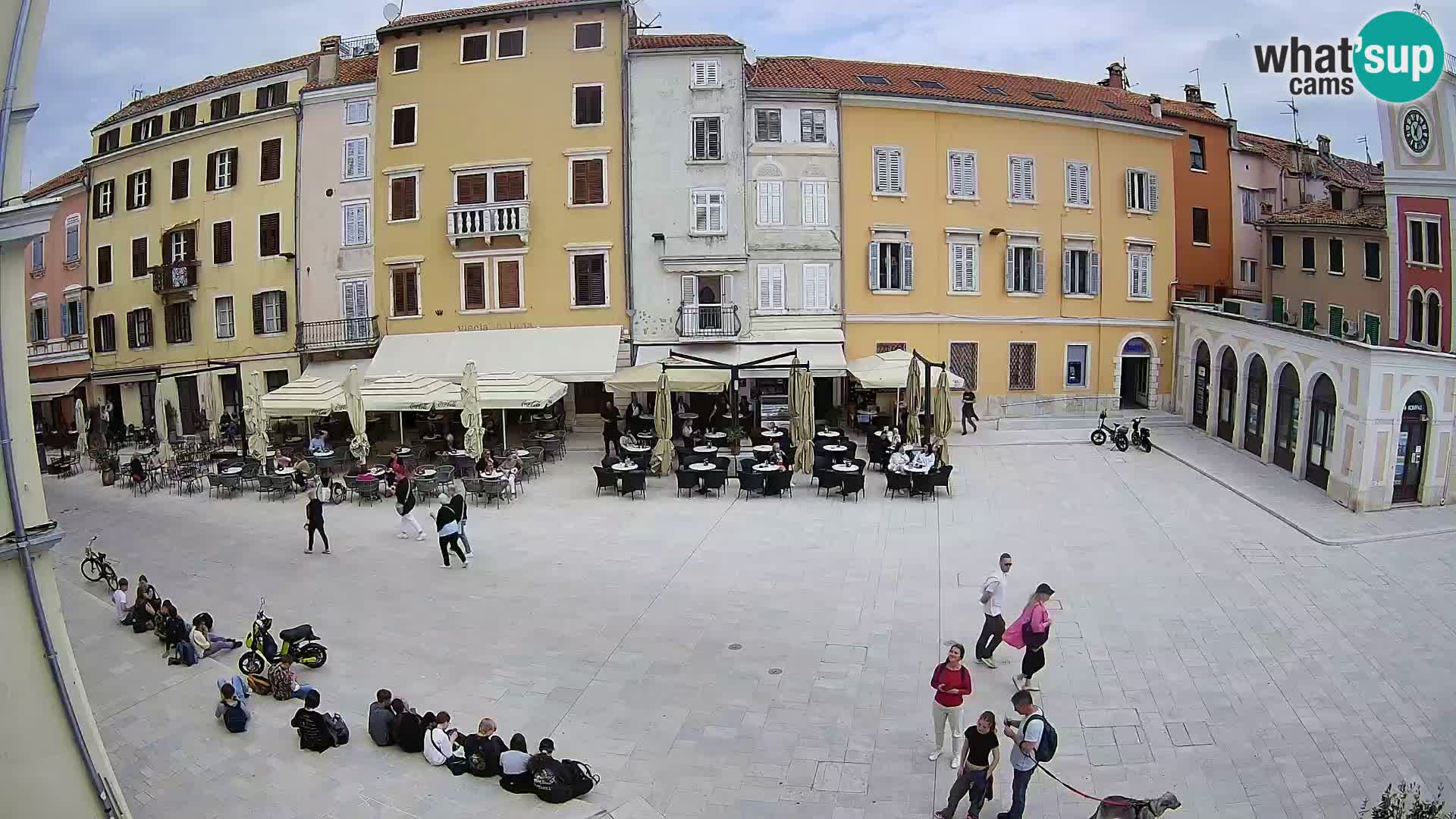 Spletna kamera Rovinj Center – Glavni trg