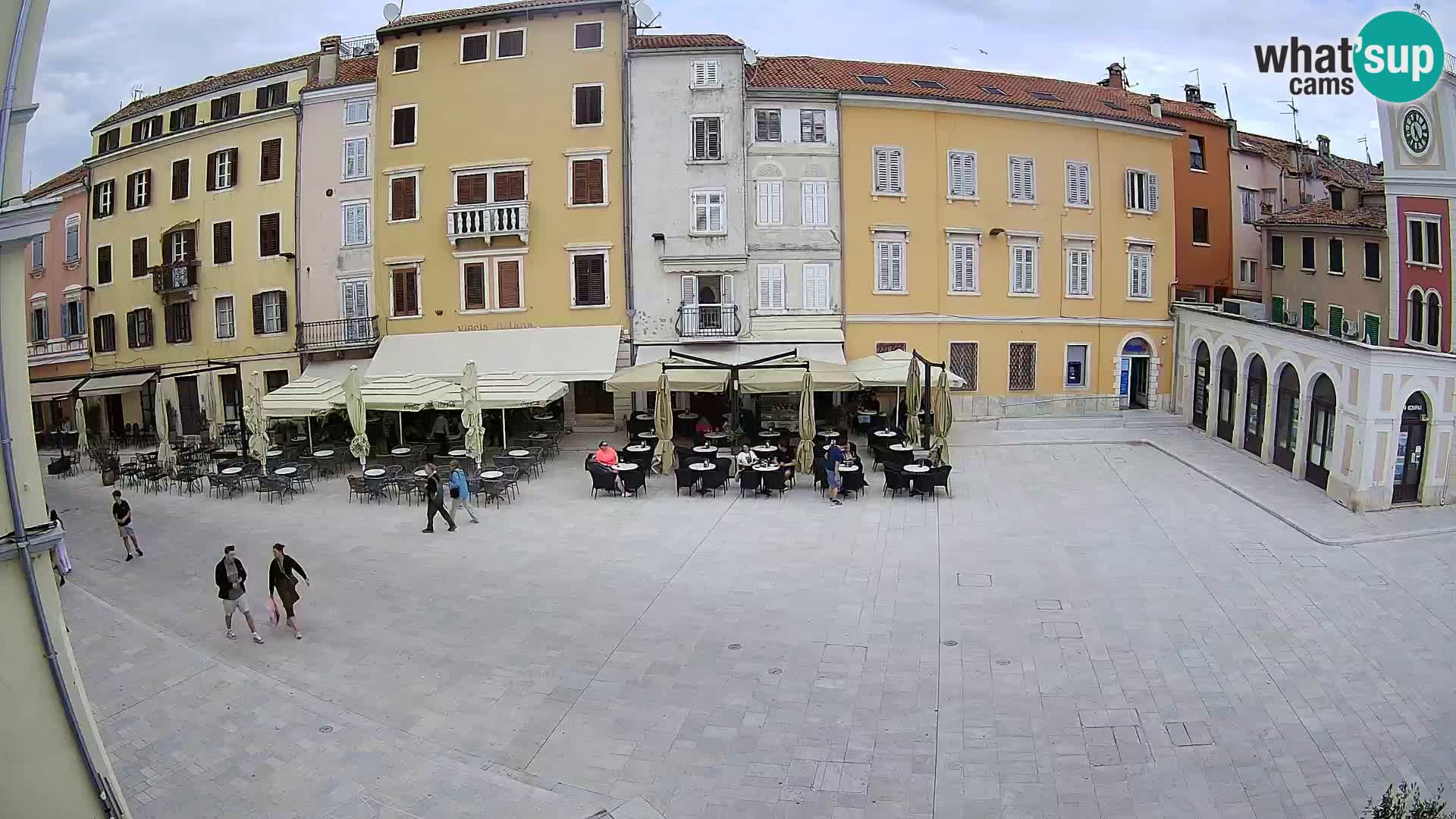 Webcam Rovinj Centar – glavni trg
