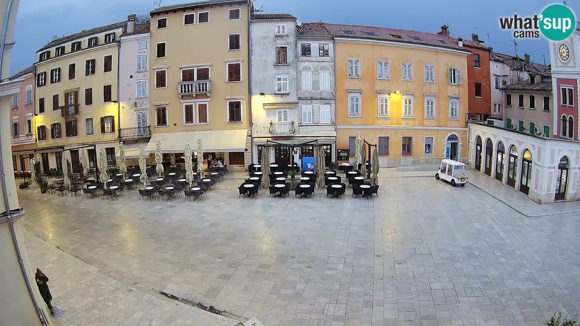Webcam Rovinj Center – Plaza Principal