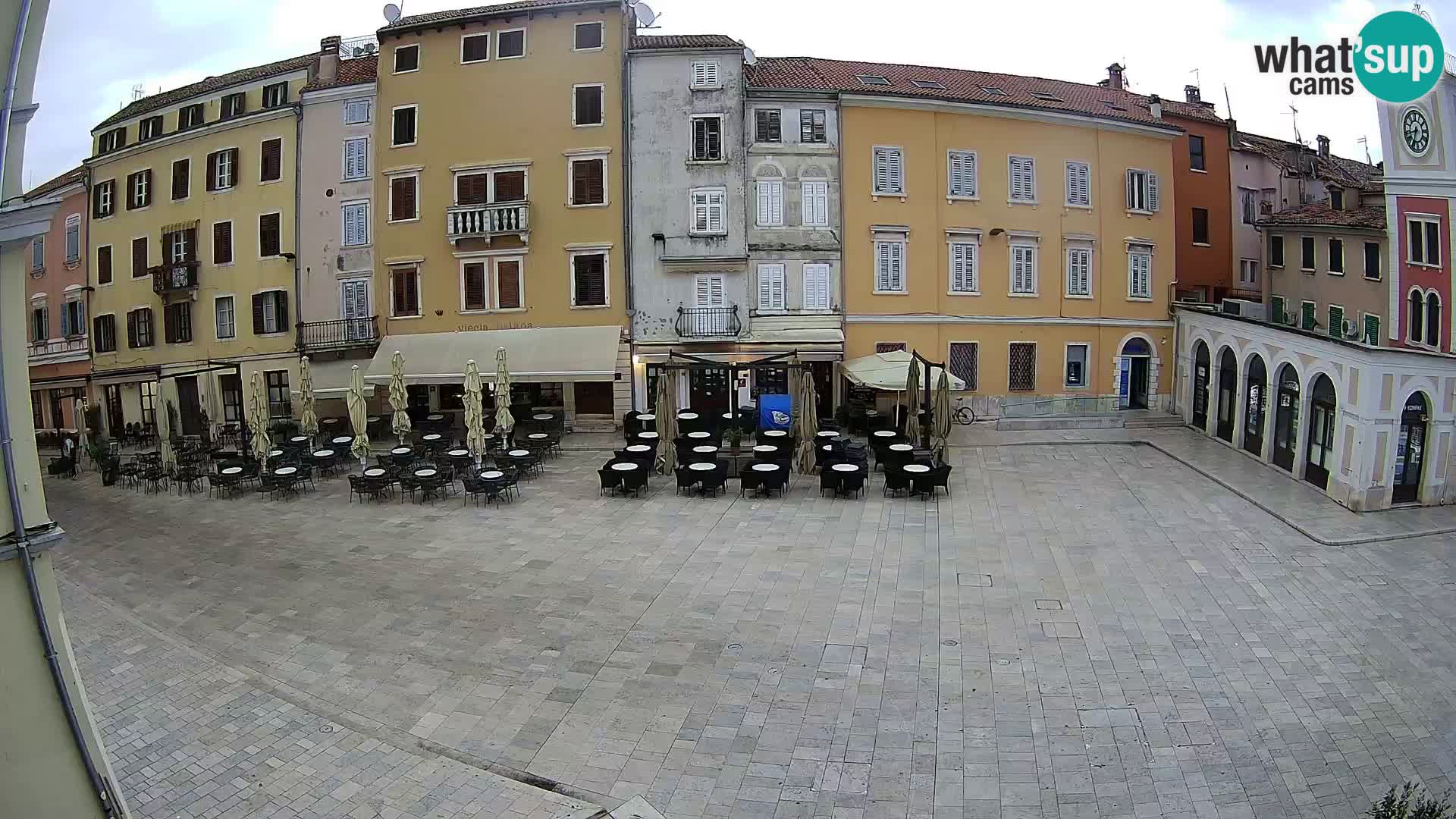 Webcam Rovigno Centro – Piazza Centrale