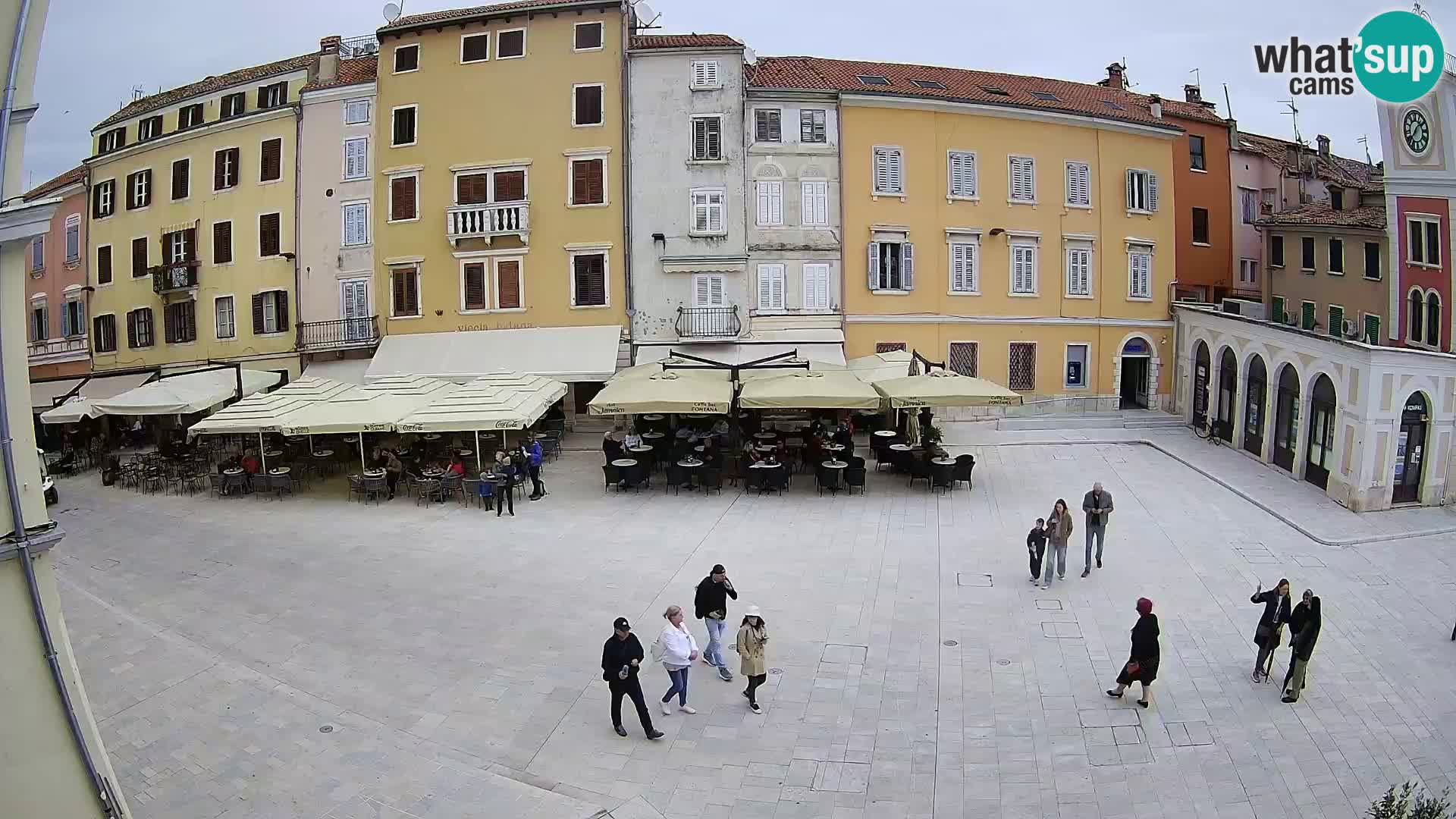 Webcam Rovigno Centro – Piazza Centrale