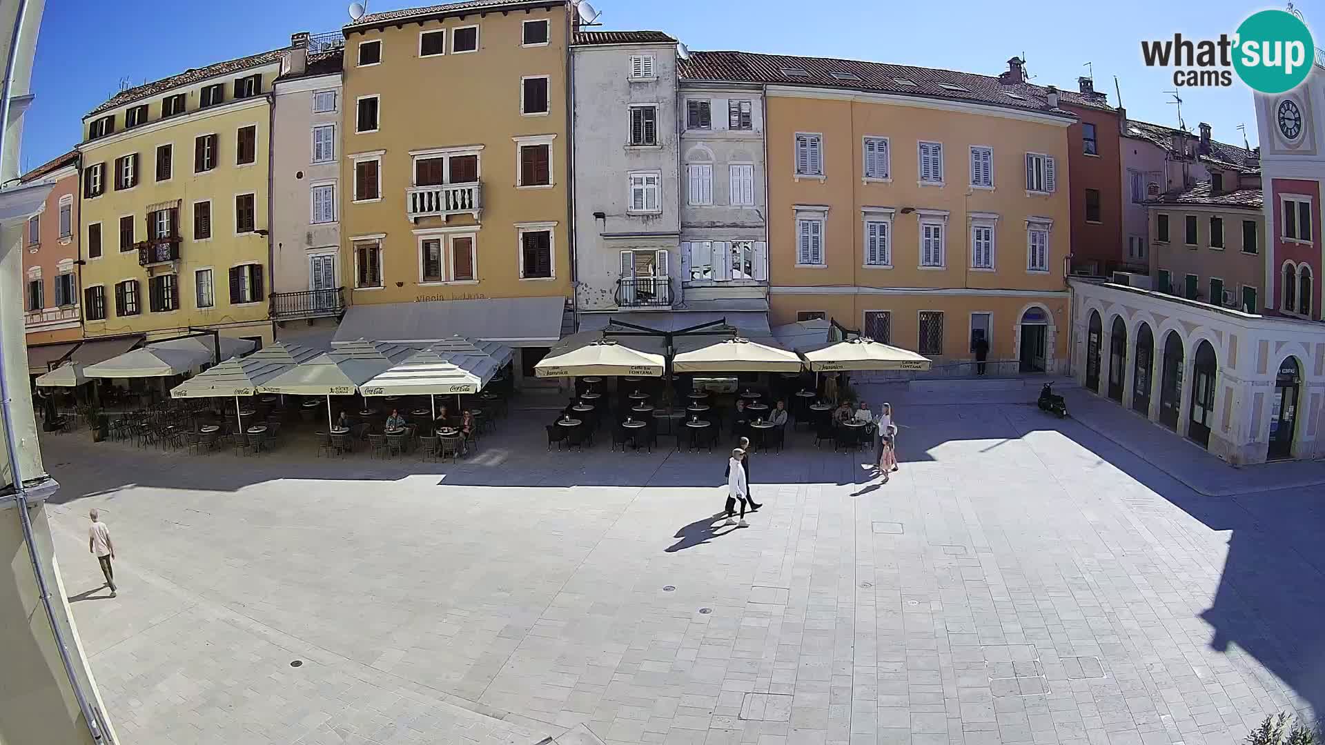 Webcam Rovinj Center – Plaza Principal