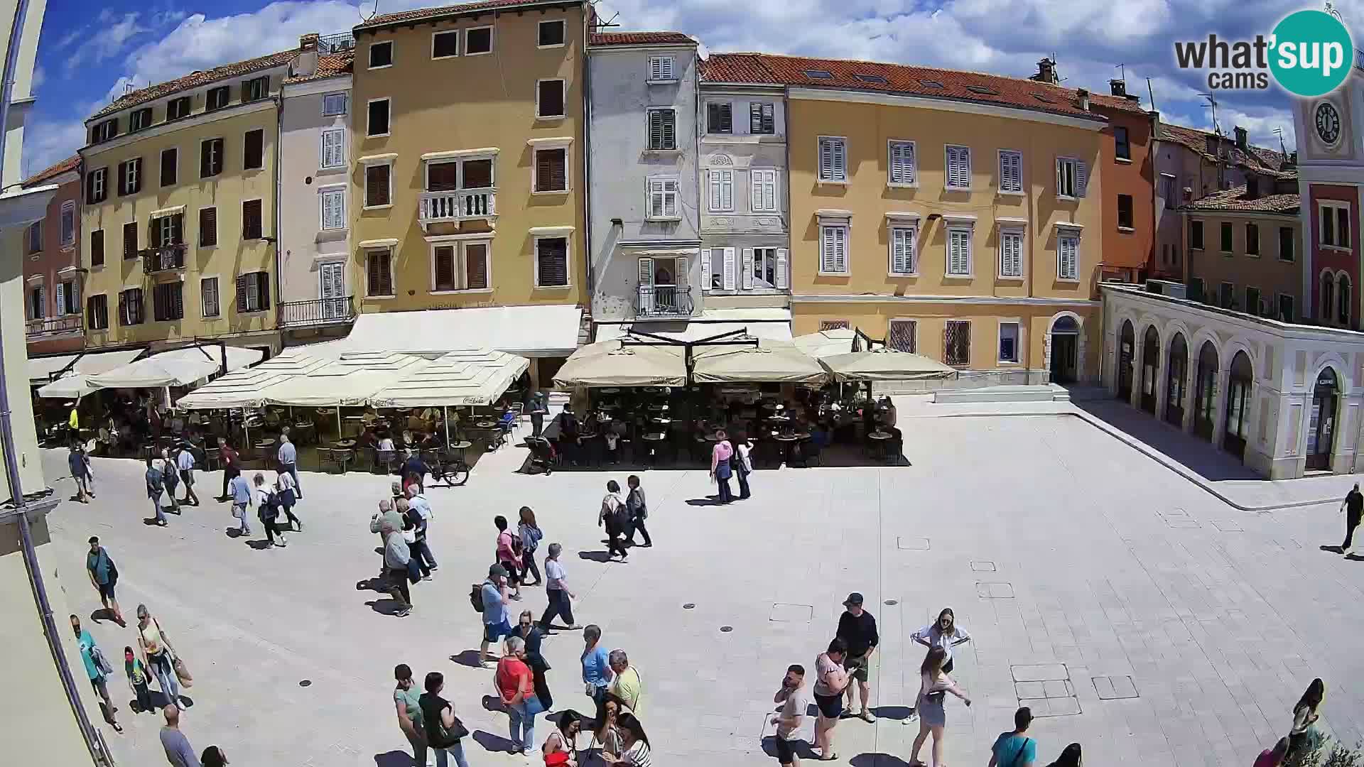 Spletna kamera Rovinj Center – Glavni trg