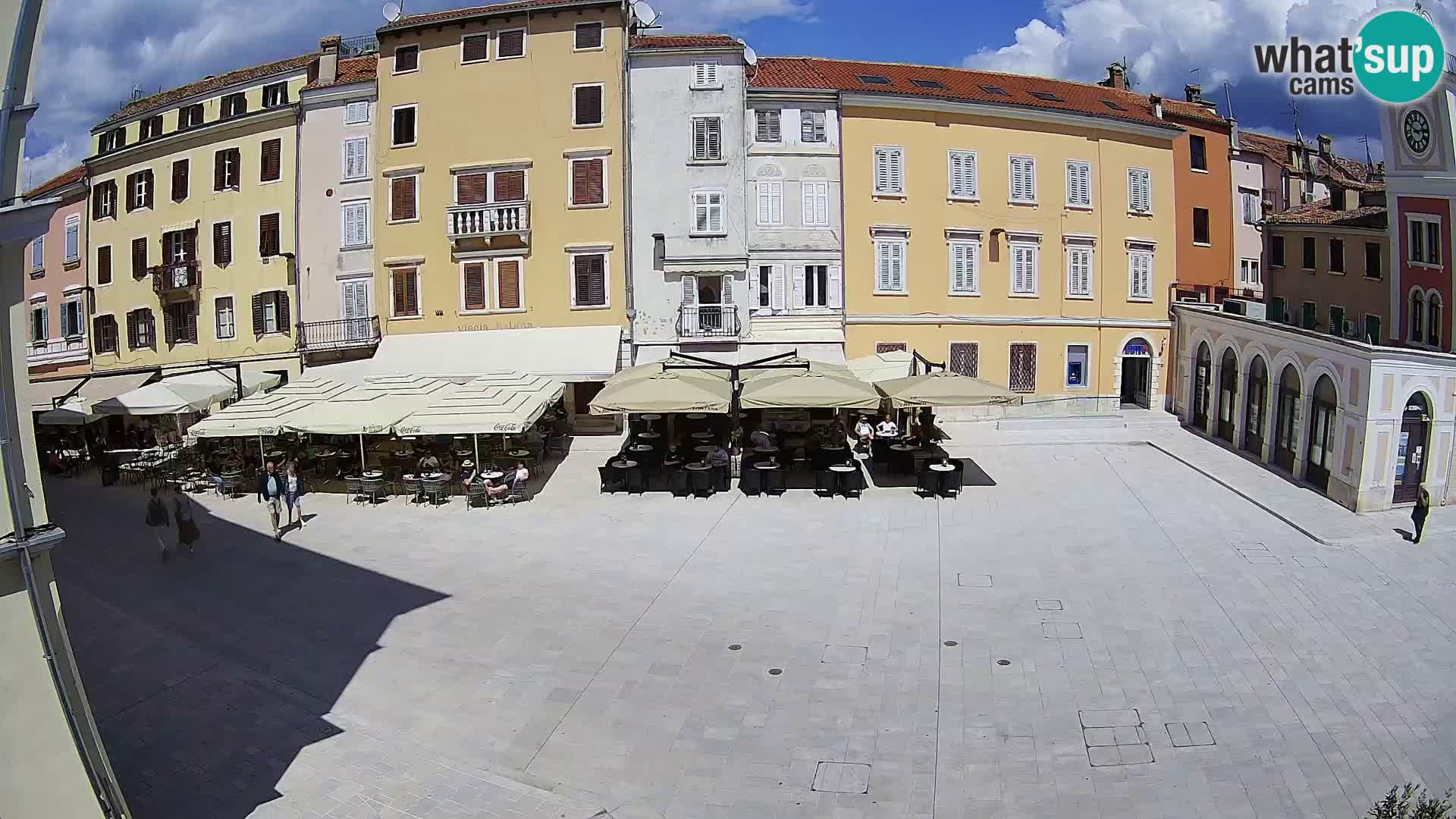 Rovinj Center Webcam – Main Square