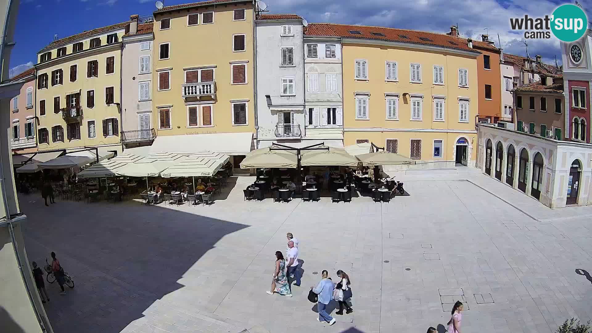 Webcam Rovigno Centro – Piazza Centrale