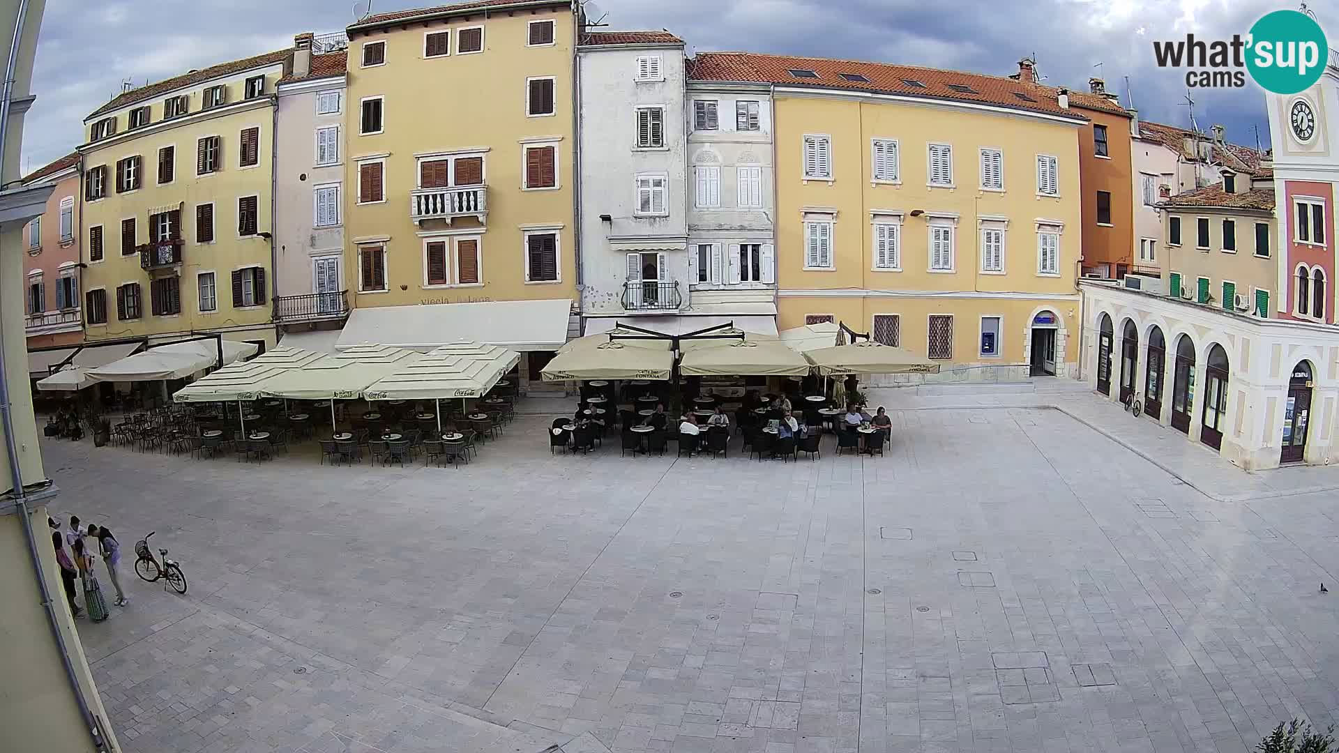 Spletna kamera Rovinj Center – Glavni trg