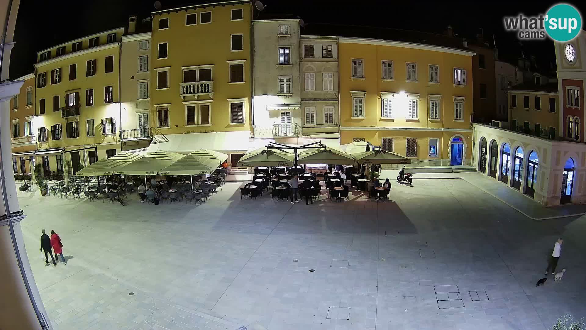 Webcam Rovinj Zentrum – Hauptplatz in Echtzeit