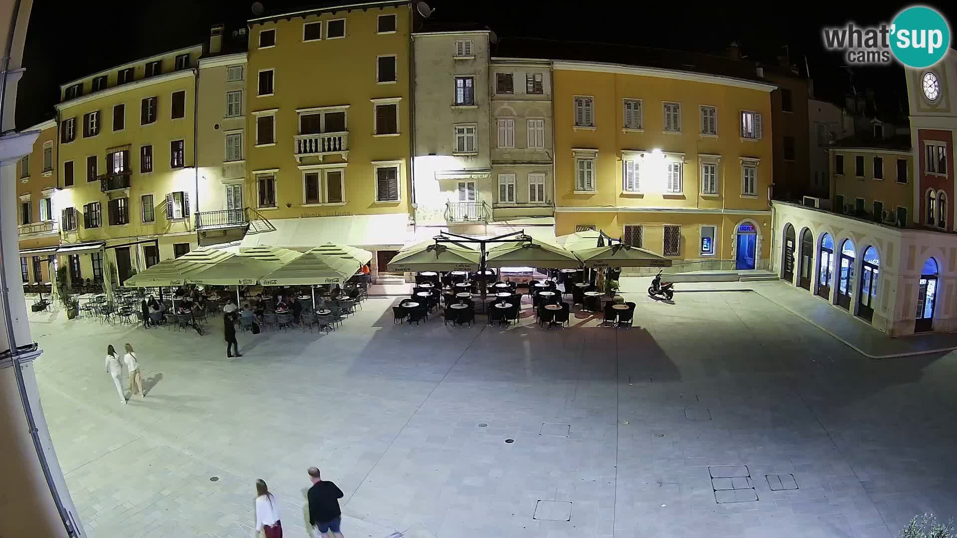 Webcam Rovinj Zentrum – Hauptplatz in Echtzeit