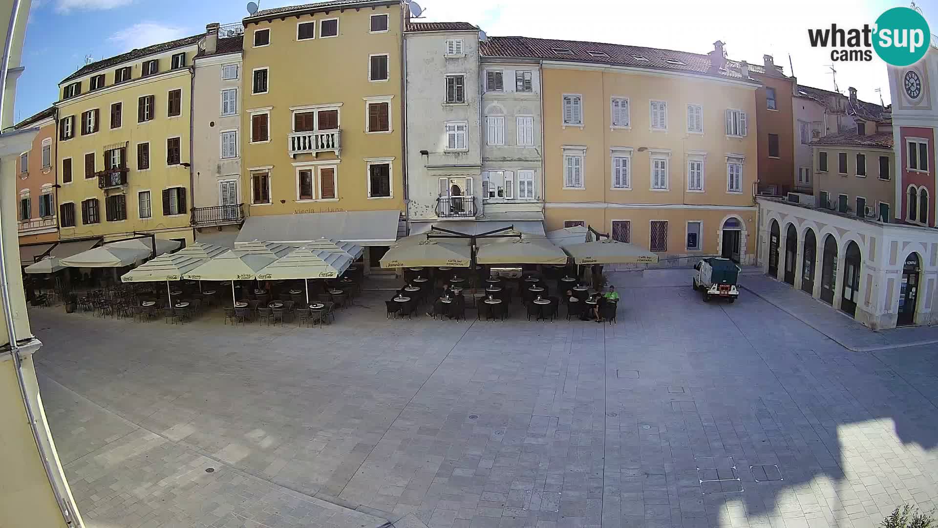 Webcam Rovinj Center – Plaza Principal