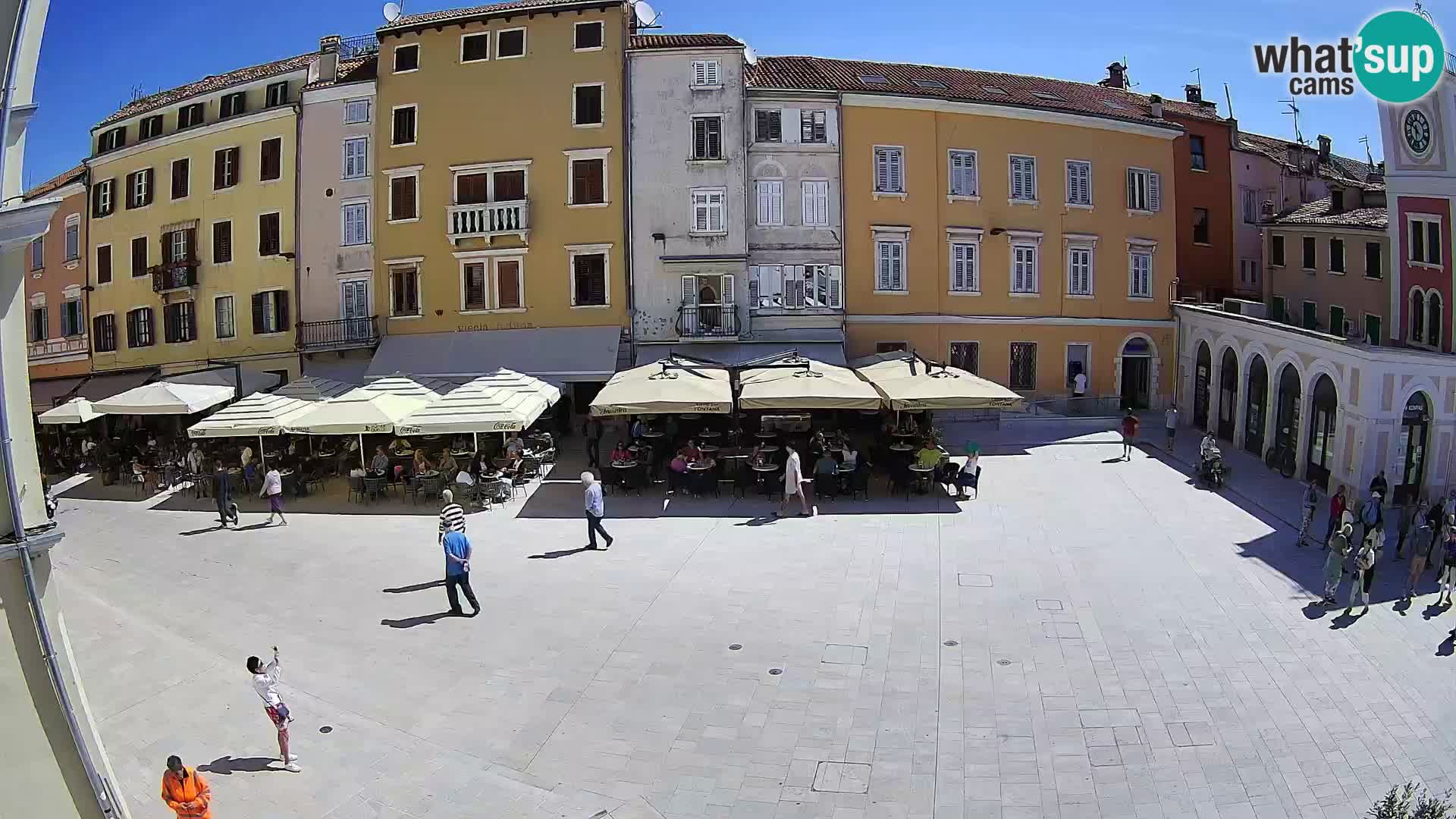 Webcam Rovinj Centre – Place Principale