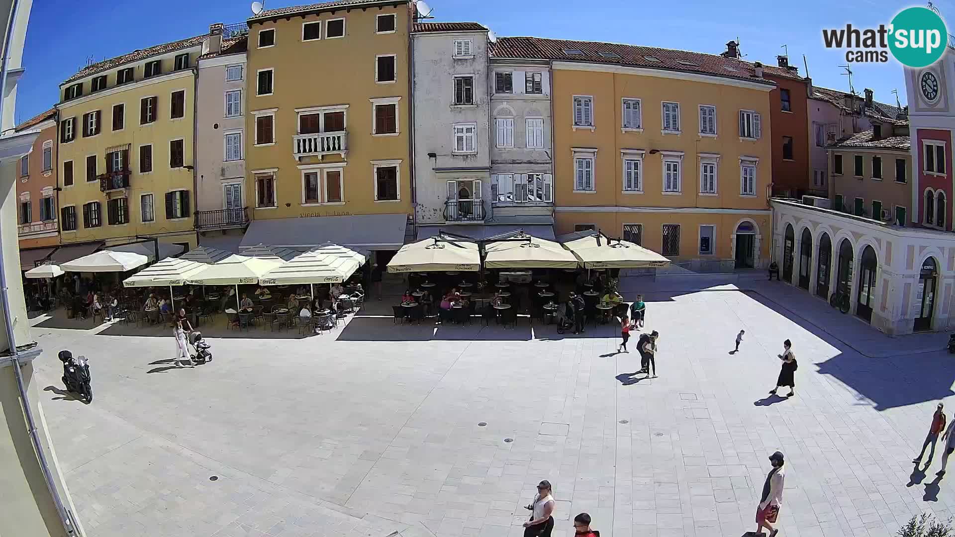 Webcam Rovinj Centre – Place Principale