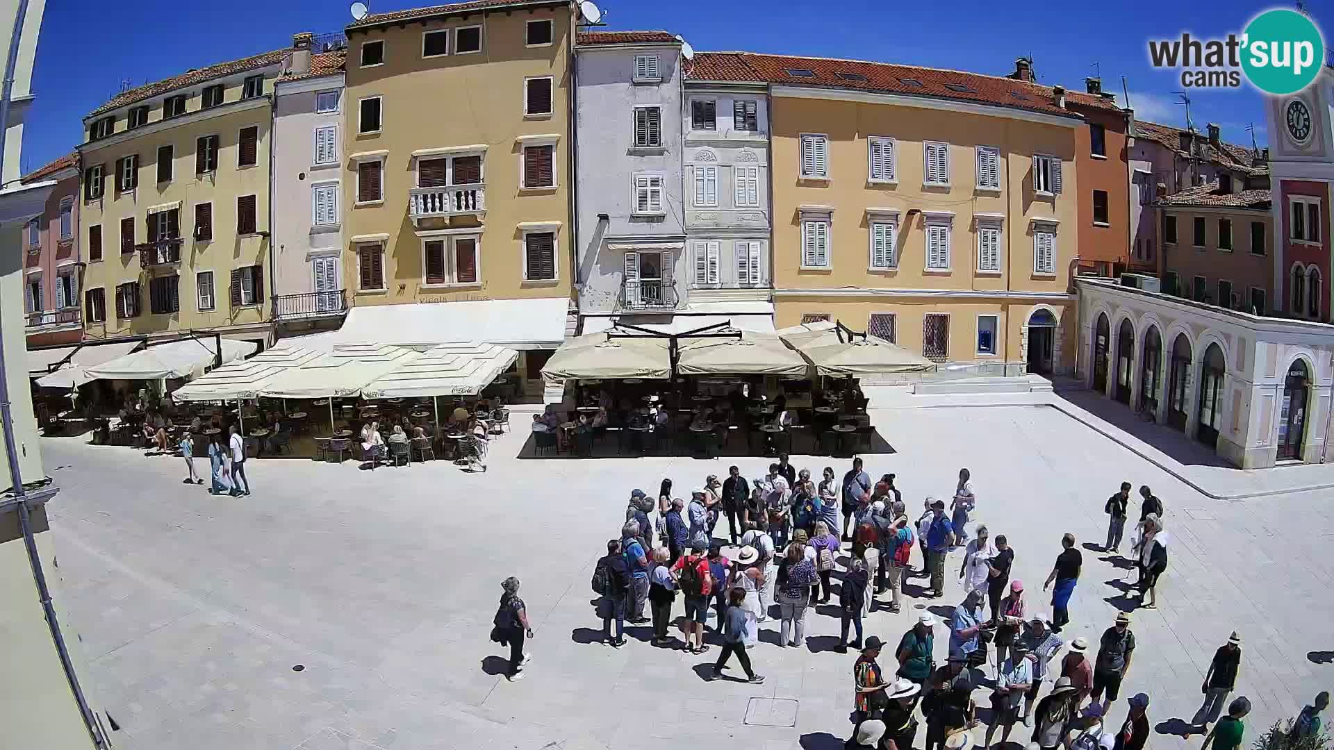 Webcam Rovinj Center – Plaza Principal