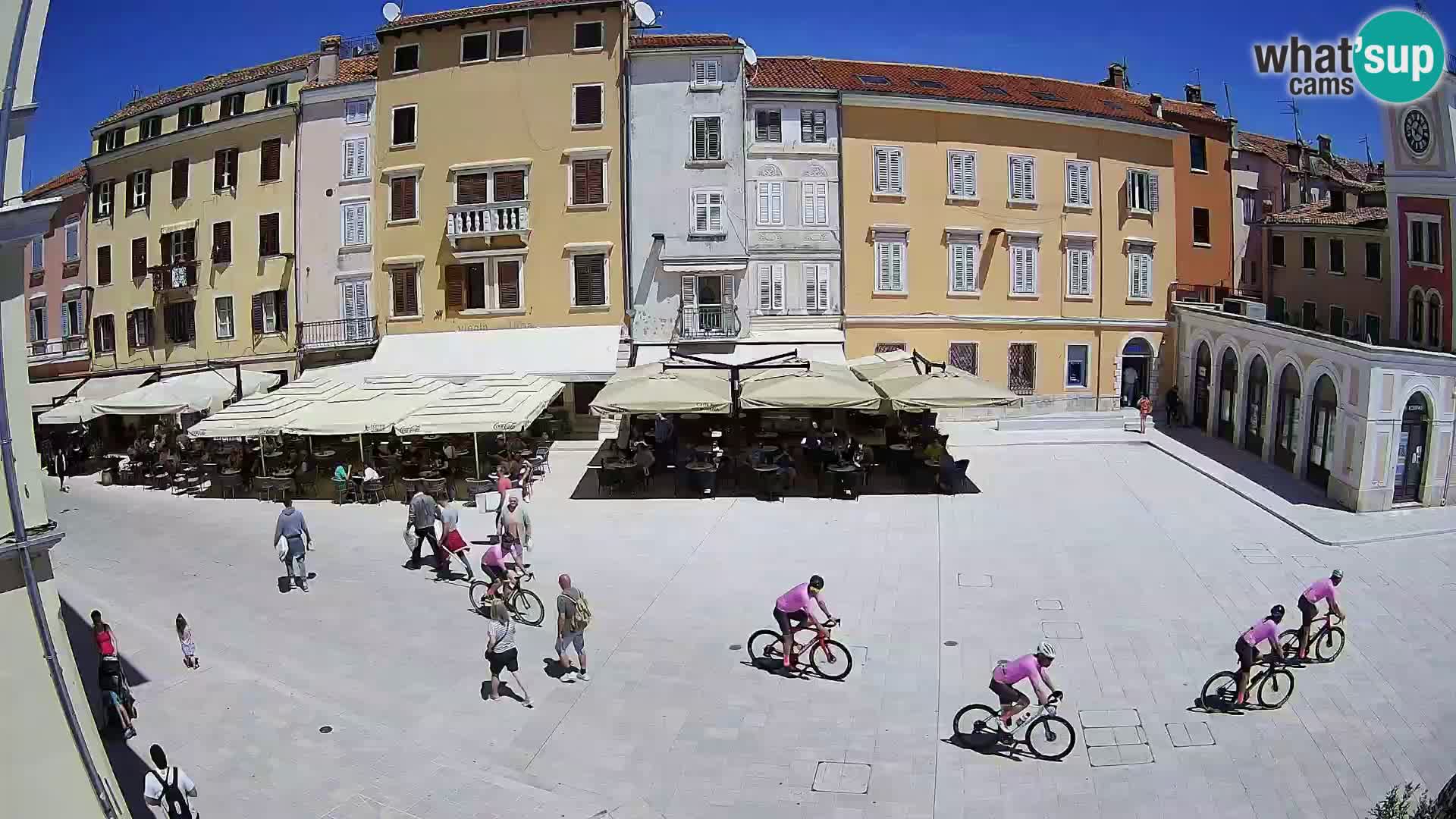 Webcam Rovinj Center – Plaza Principal