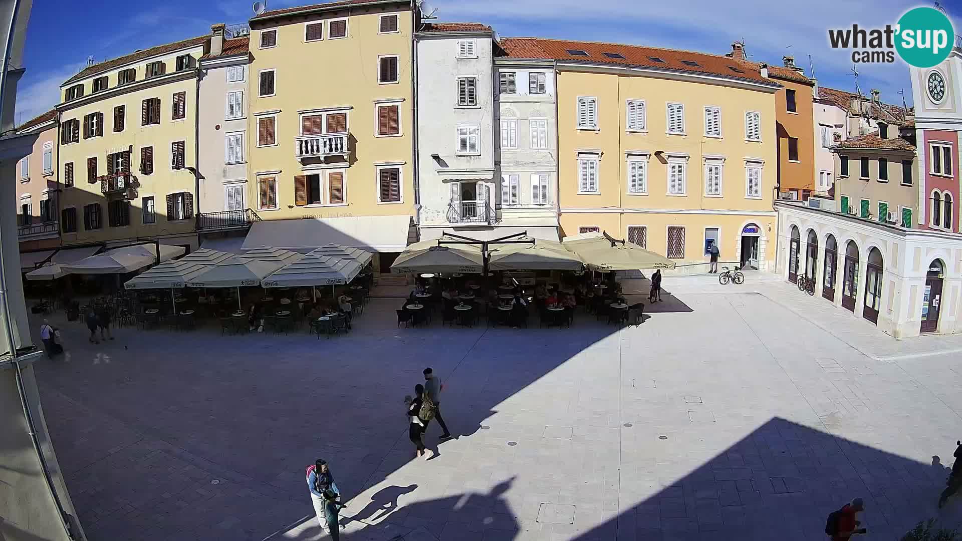 Webcam Rovinj Centre – Place Principale