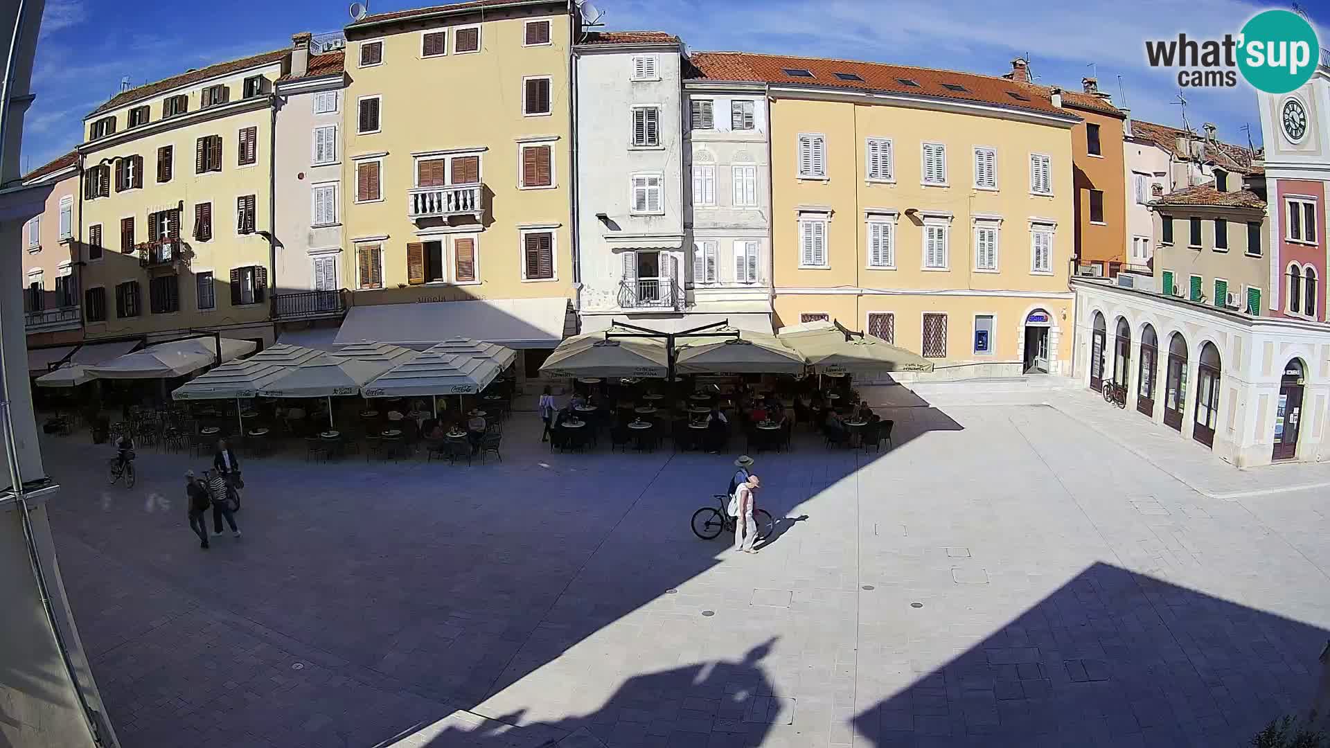 Webcam Rovinj Center – Plaza Principal