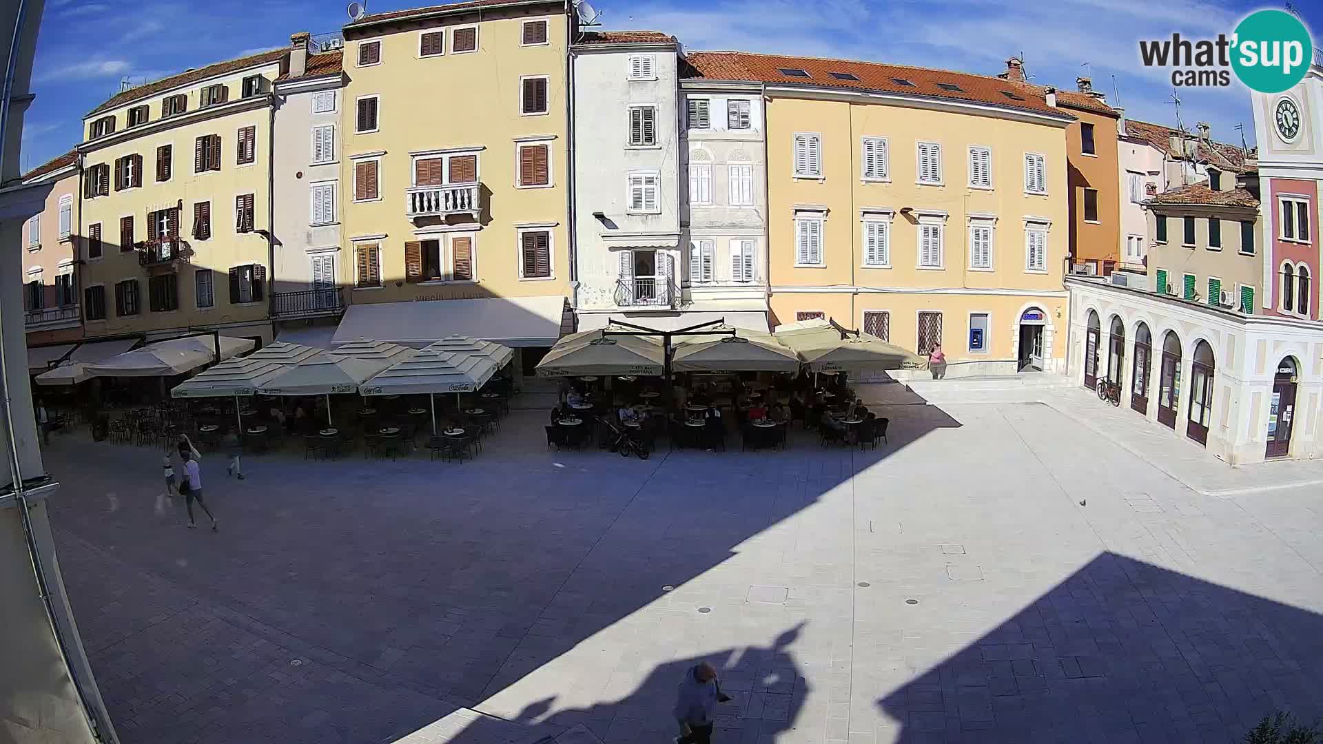 Webcam Rovinj Center – Plaza Principal