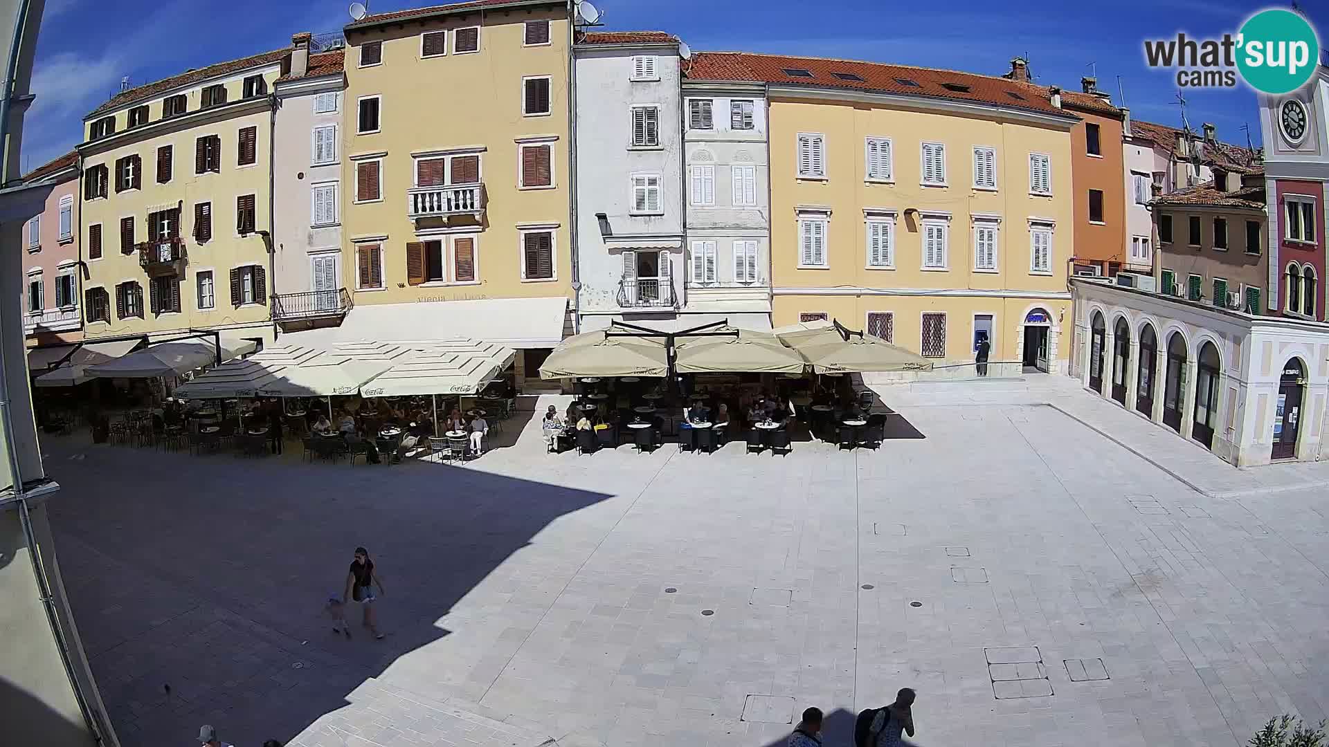 Webcam Rovinj Center – Plaza Principal