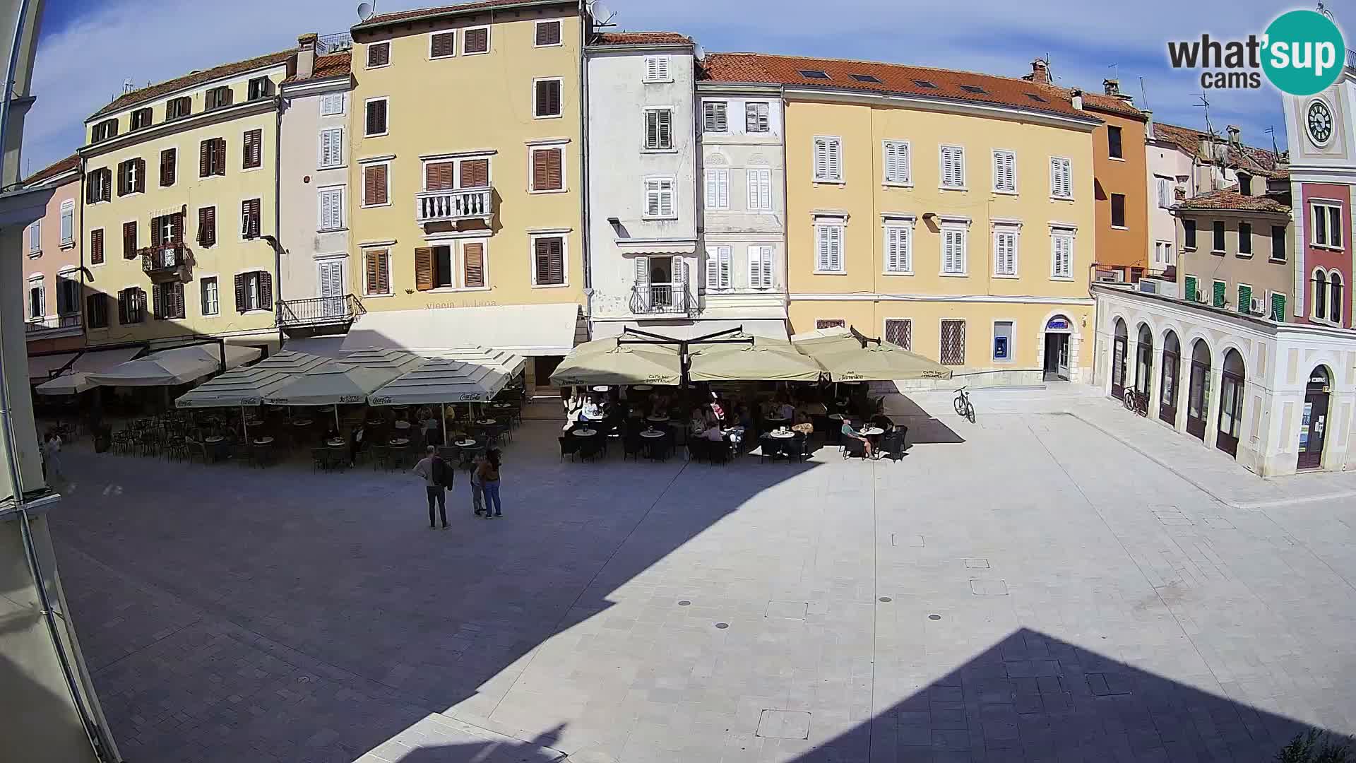 Webcam Rovinj Center – Plaza Principal