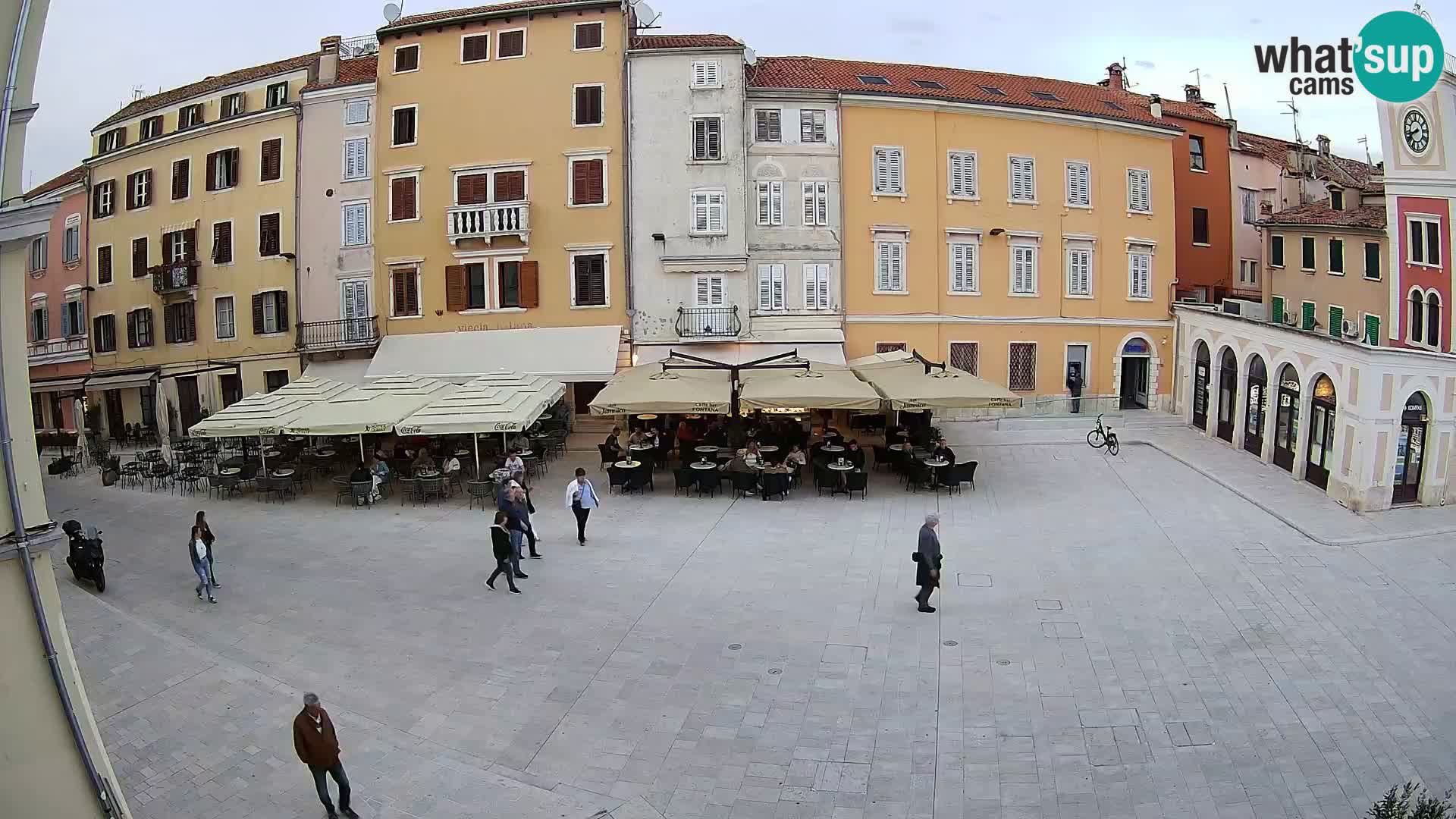 Webcam Rovinj Center – Plaza Principal