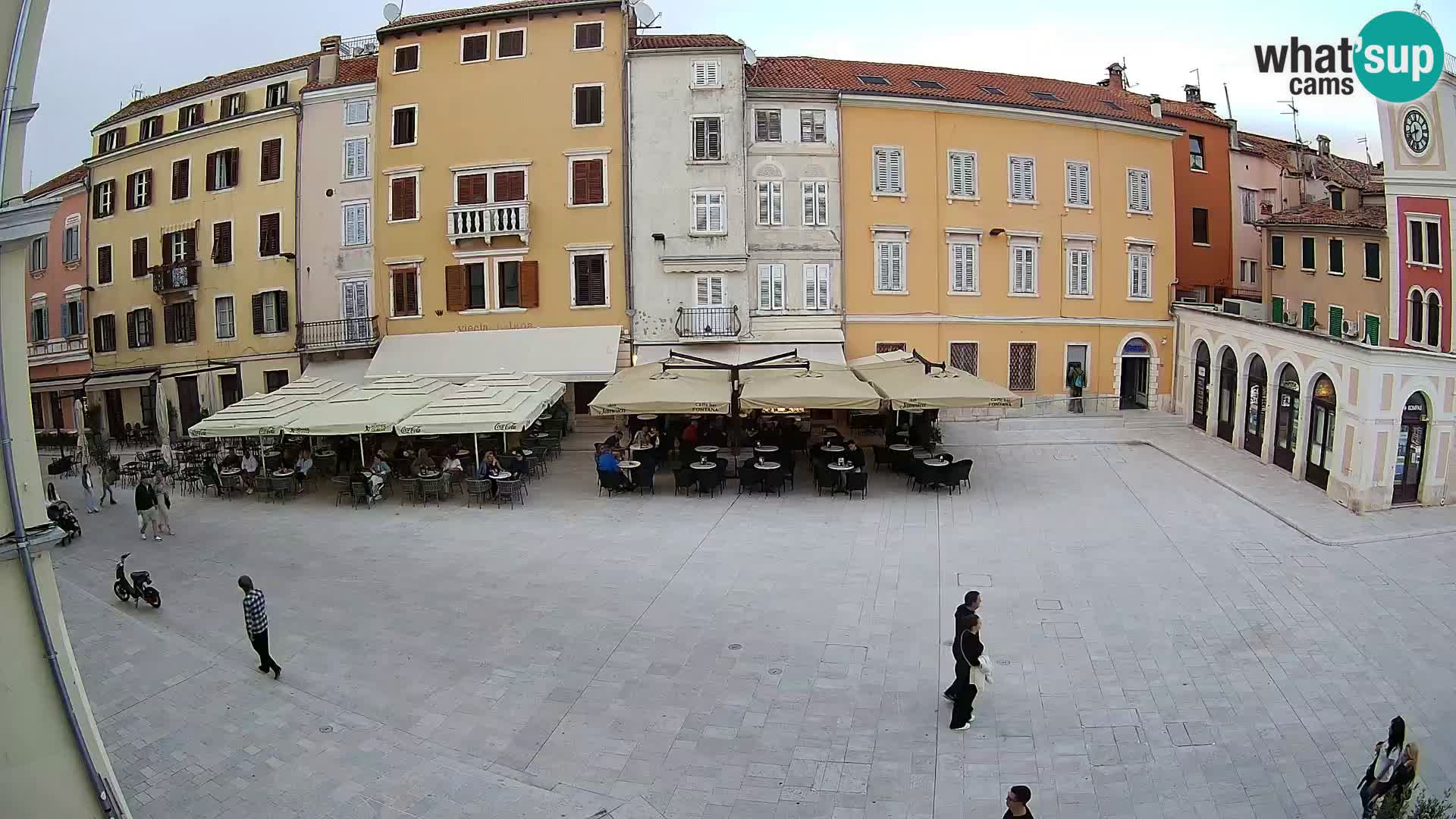 Webcam Rovinj Center – Plaza Principal