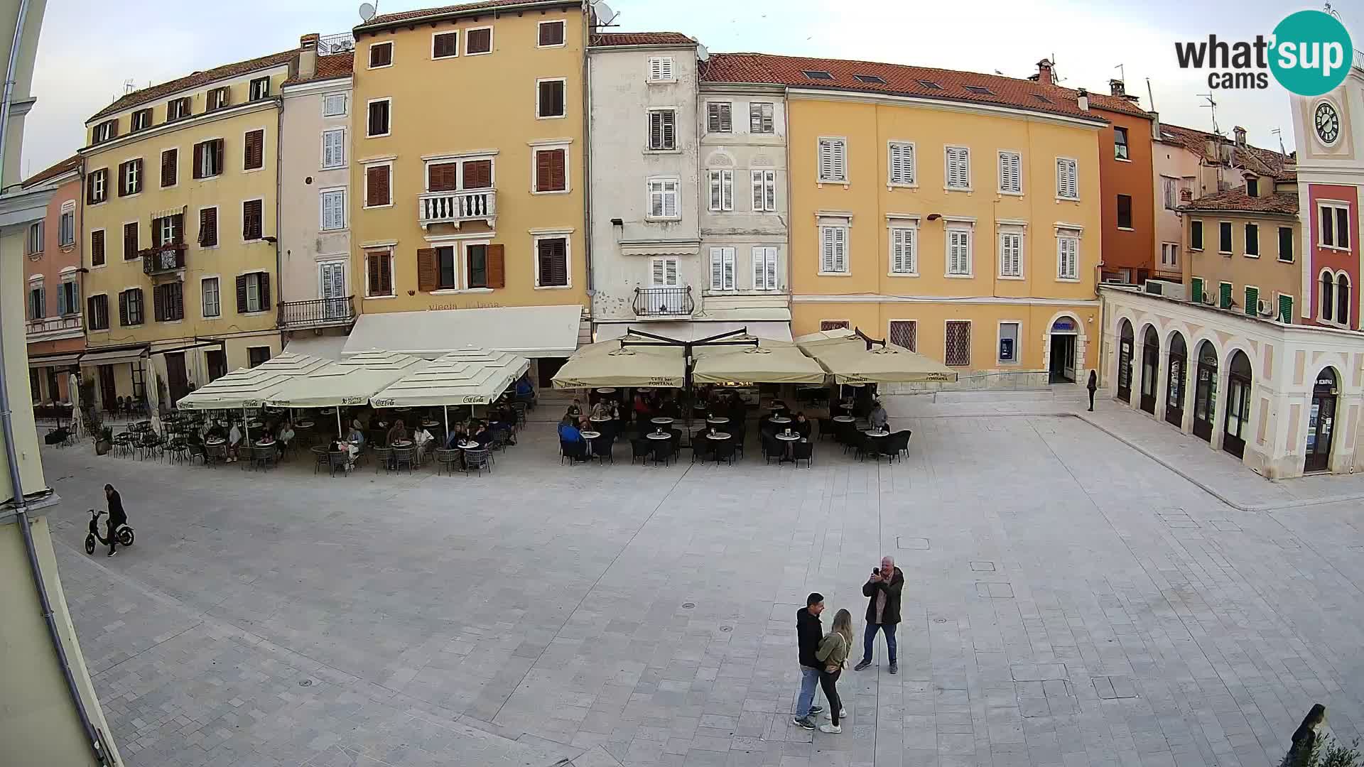 Webcam Rovinj Center – Plaza Principal