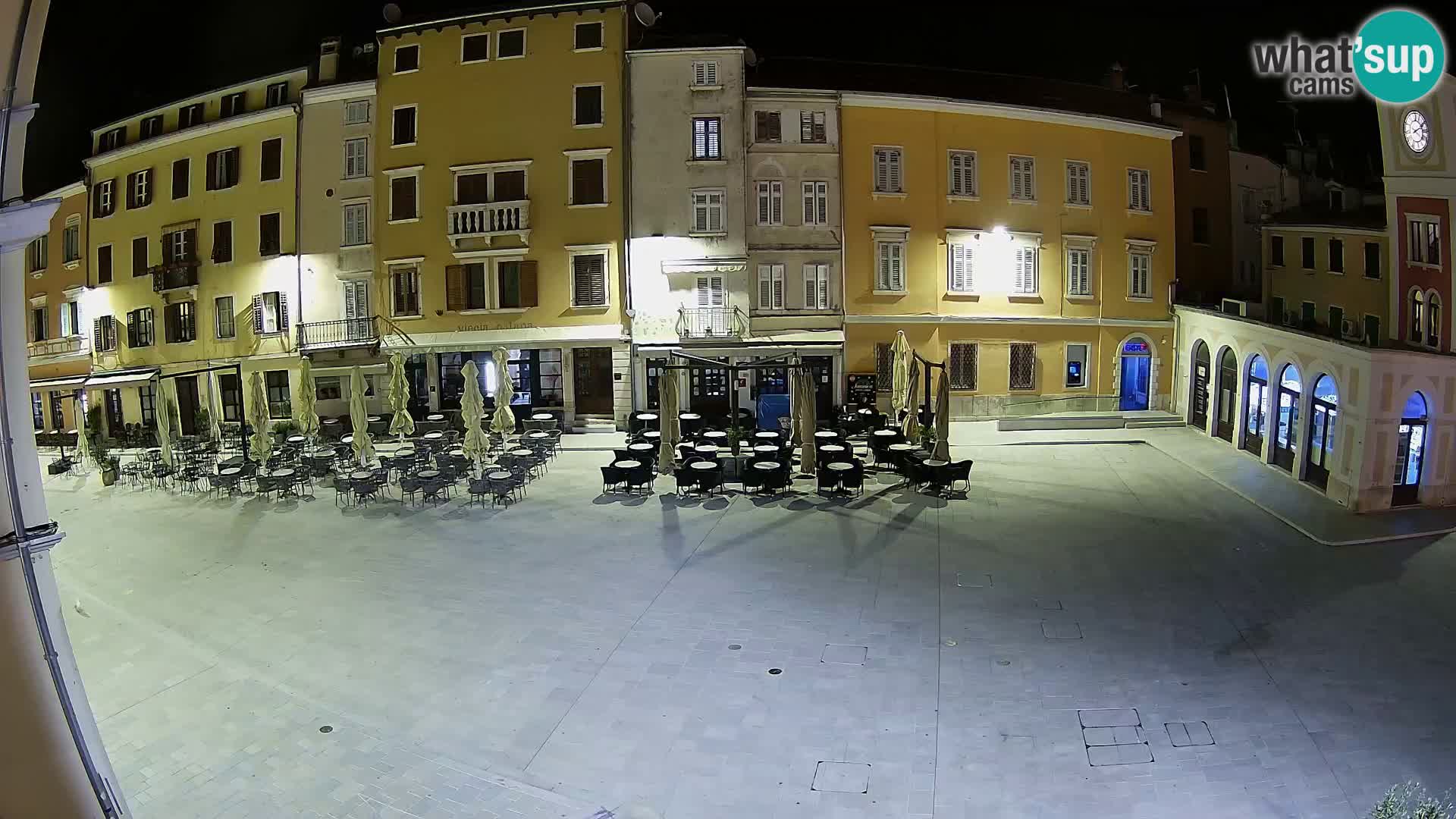 Webcam Rovinj Zentrum – Hauptplatz in Echtzeit