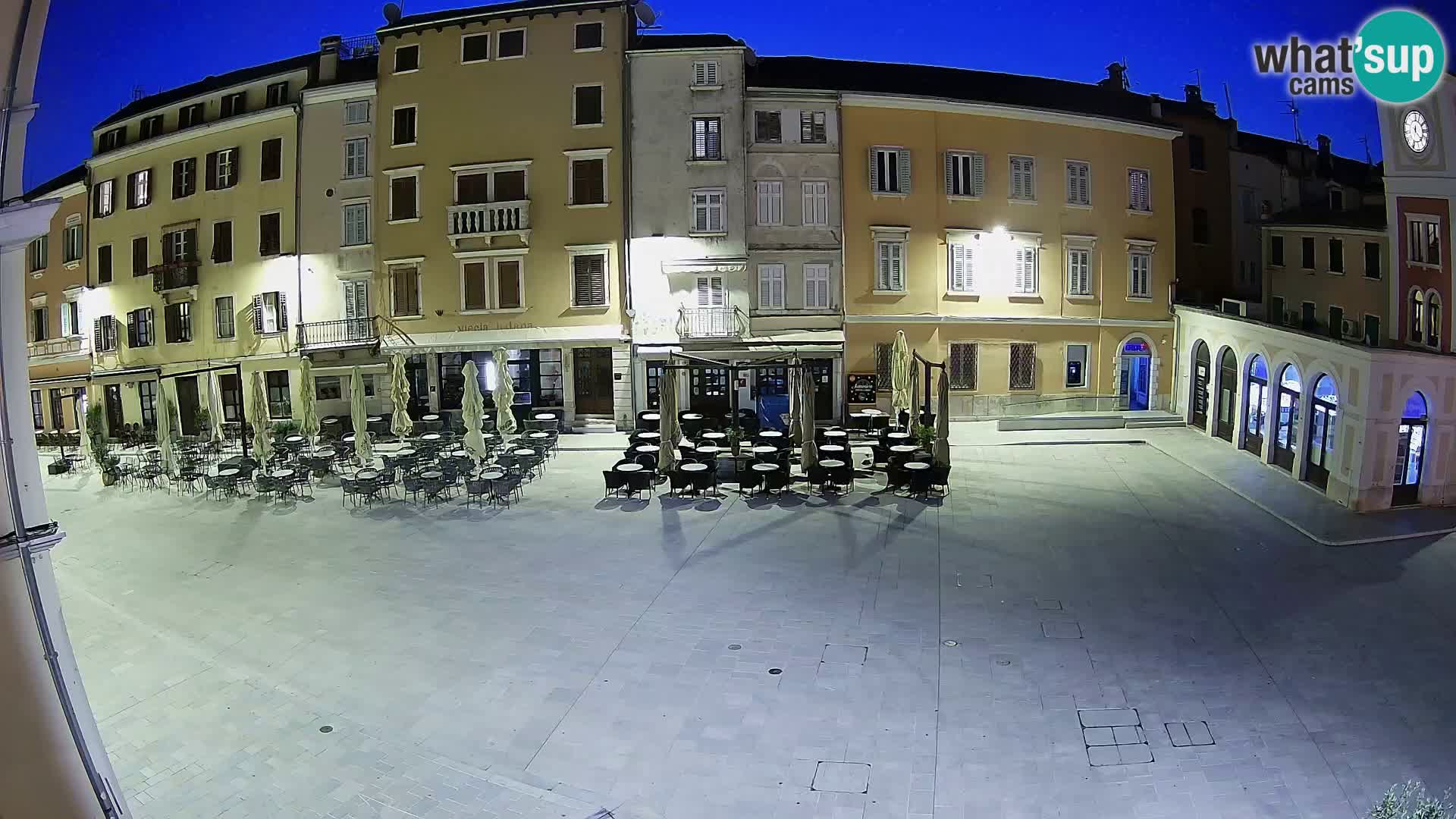 Webcam Rovinj Zentrum – Hauptplatz in Echtzeit