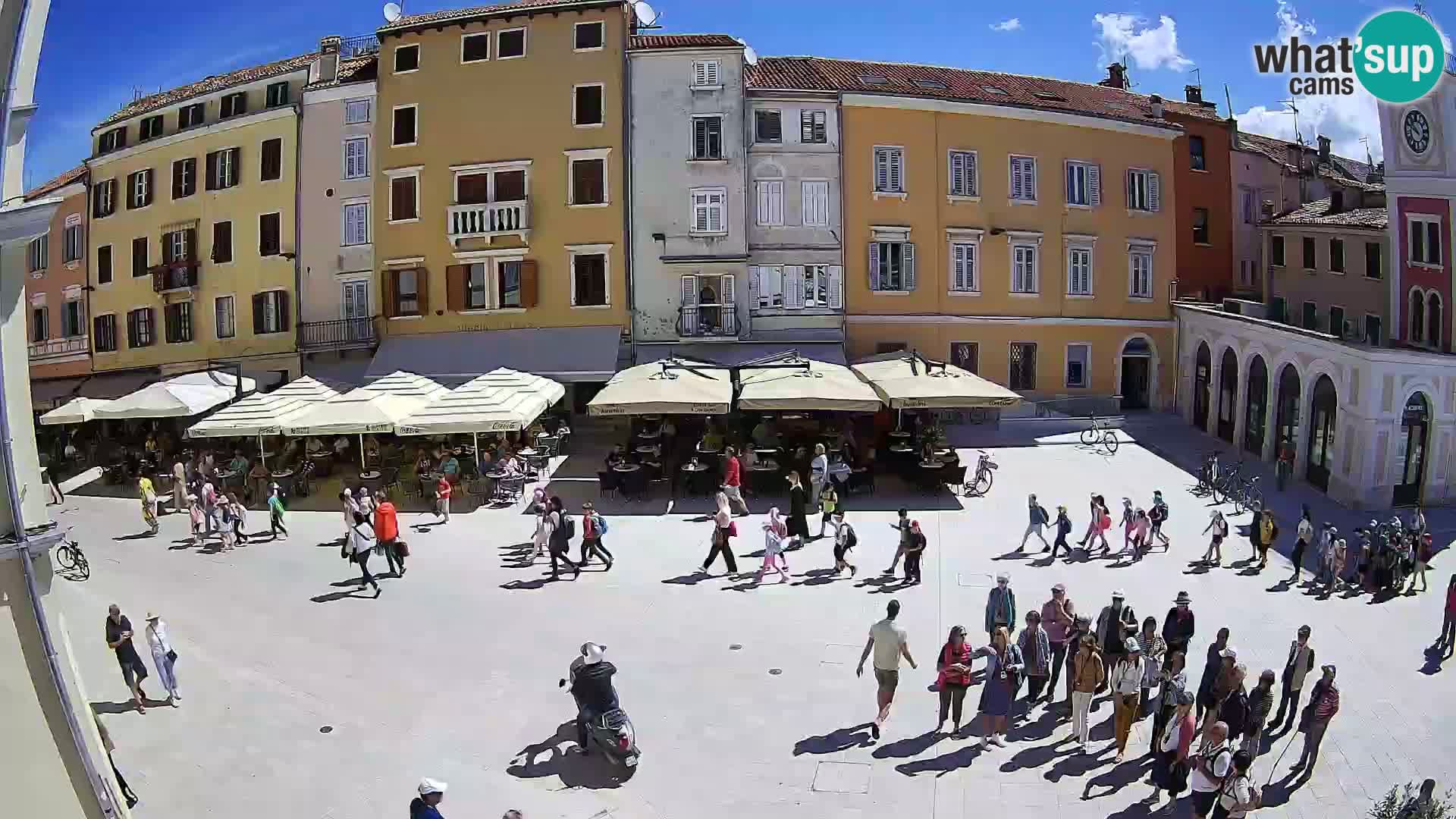 Webcam Rovinj Centre – Place Principale