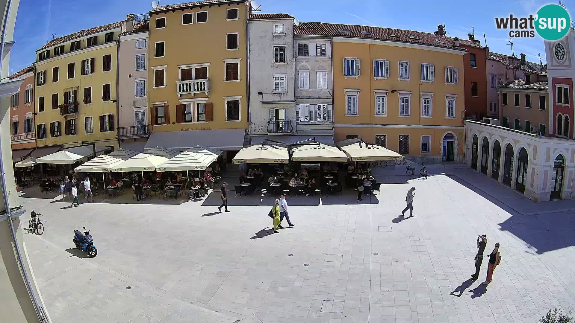 Webcam Rovinj Centre – Place Principale
