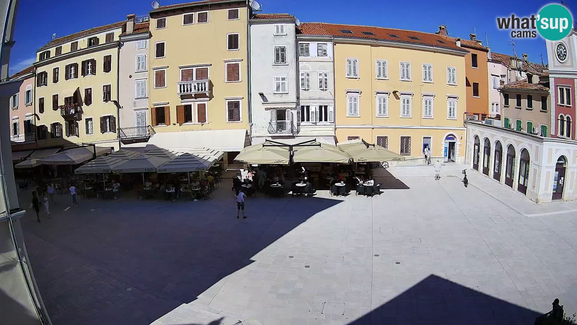 Webcam Rovinj Centre – Place Principale