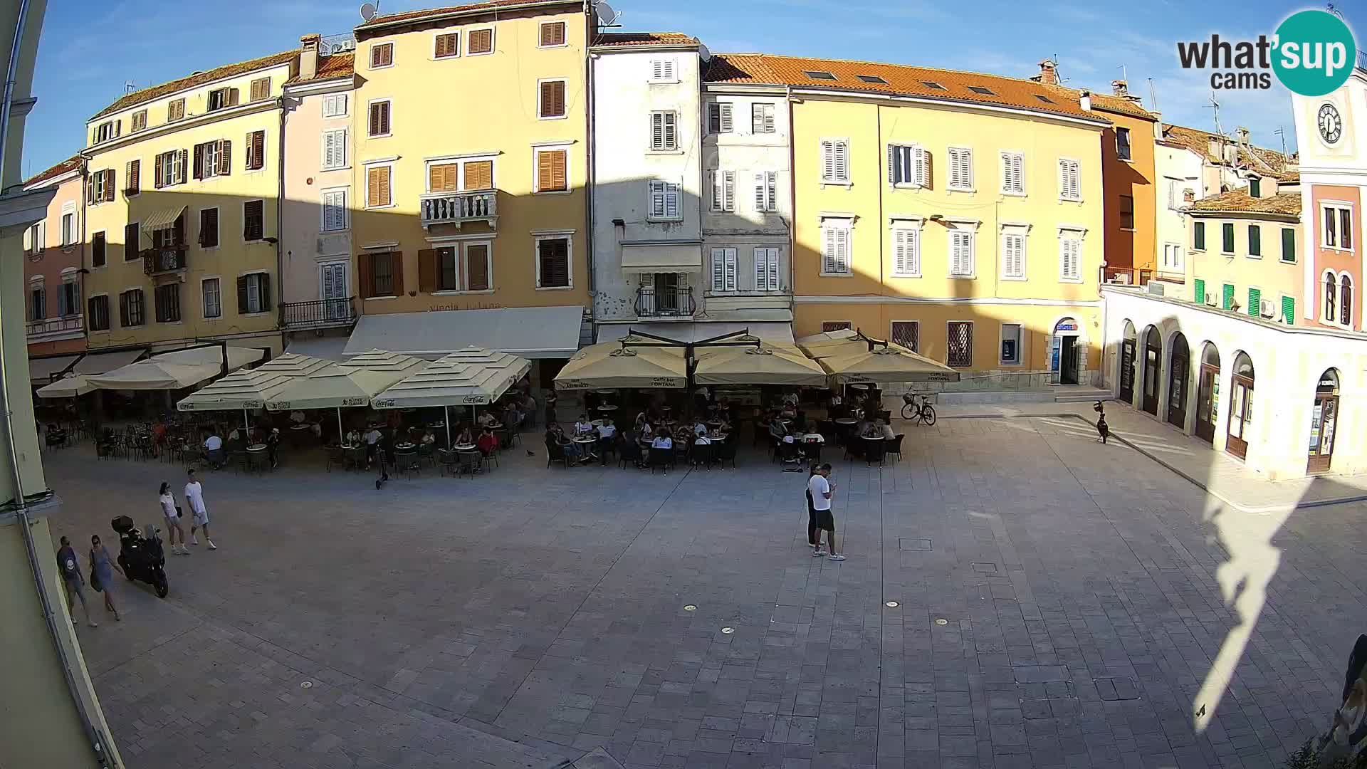 Webcam Rovinj Center – Plaza Principal