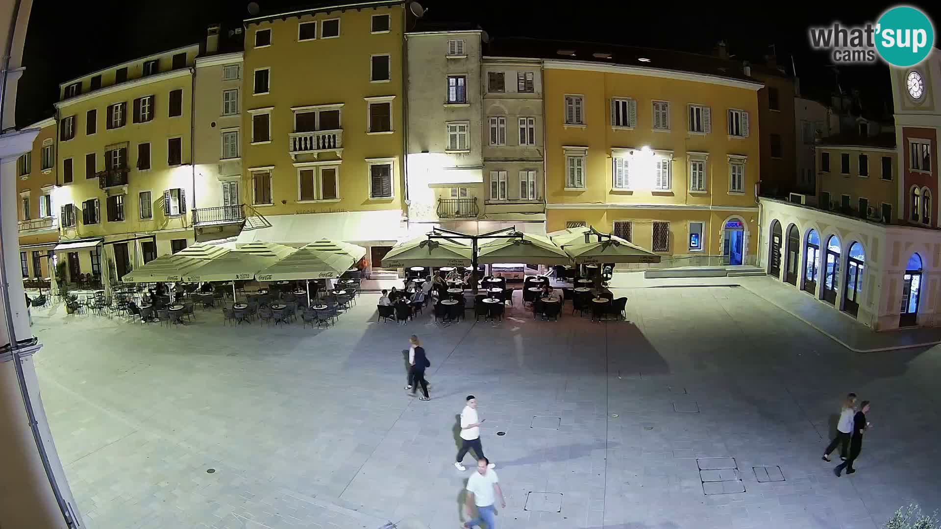 Webcam Rovinj Zentrum – Hauptplatz in Echtzeit