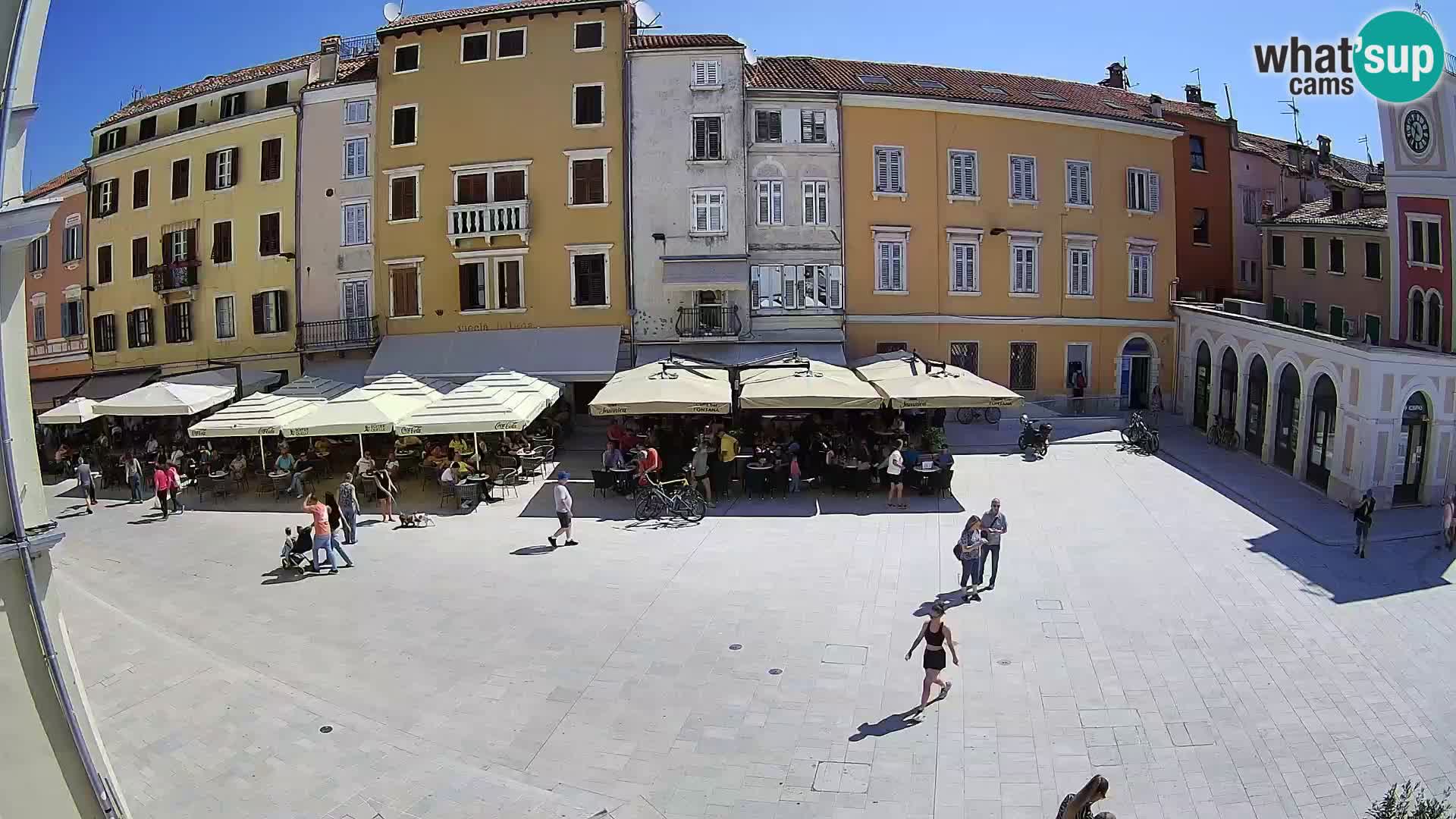 Webcam Rovinj Centar – glavni trg