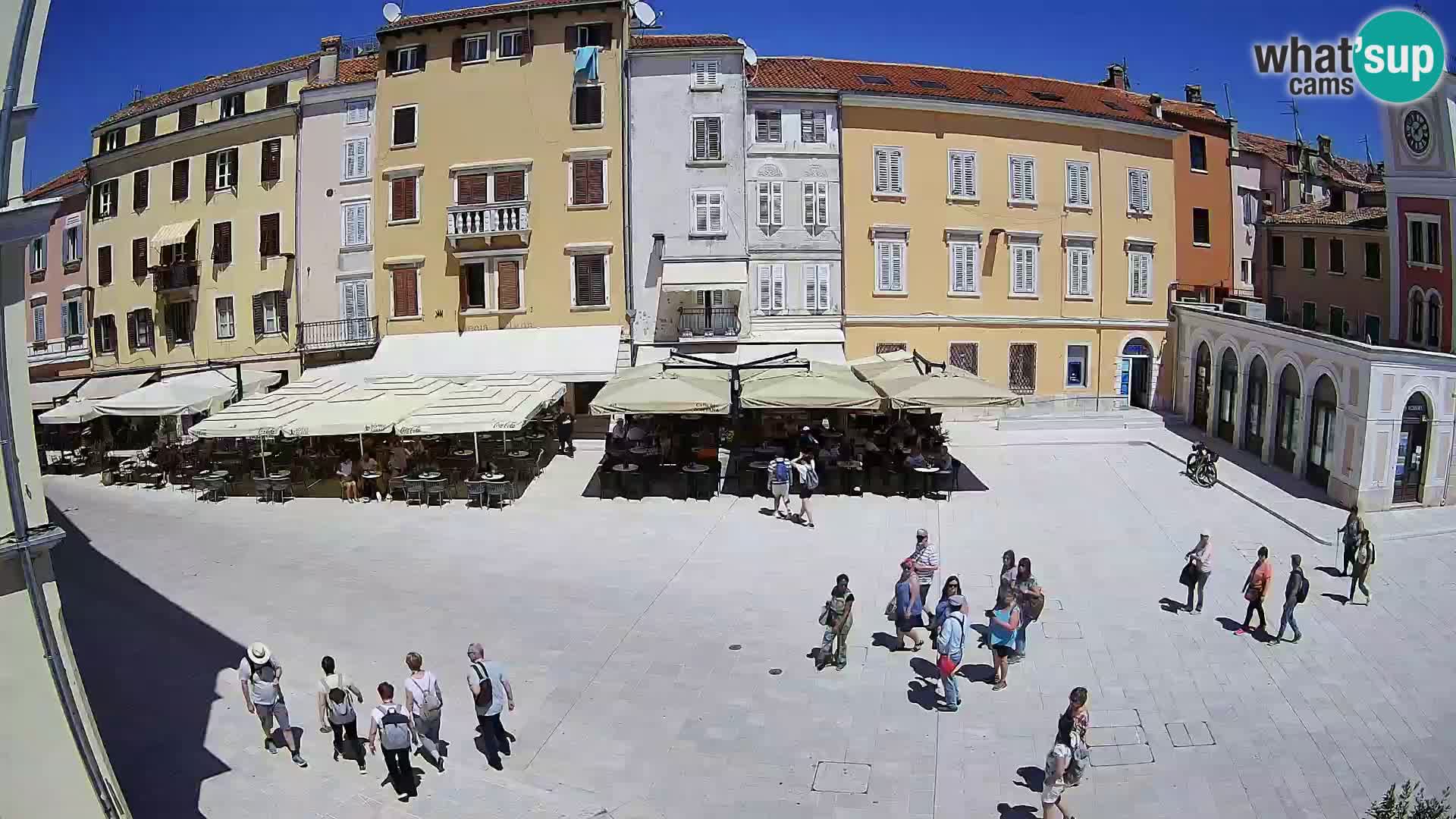 Webcam Rovinj Centre – Place Principale