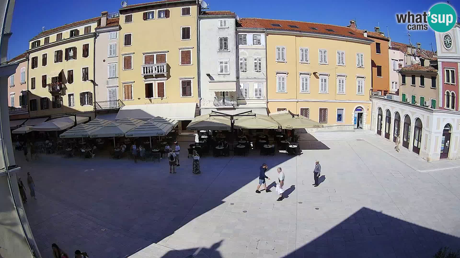 Webcam Rovinj Center – Plaza Principal