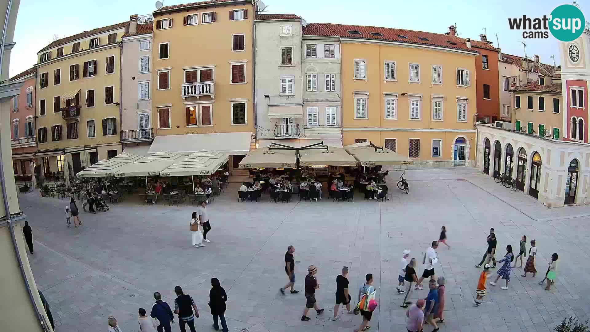 Webcam Rovinj Centre – Place Principale
