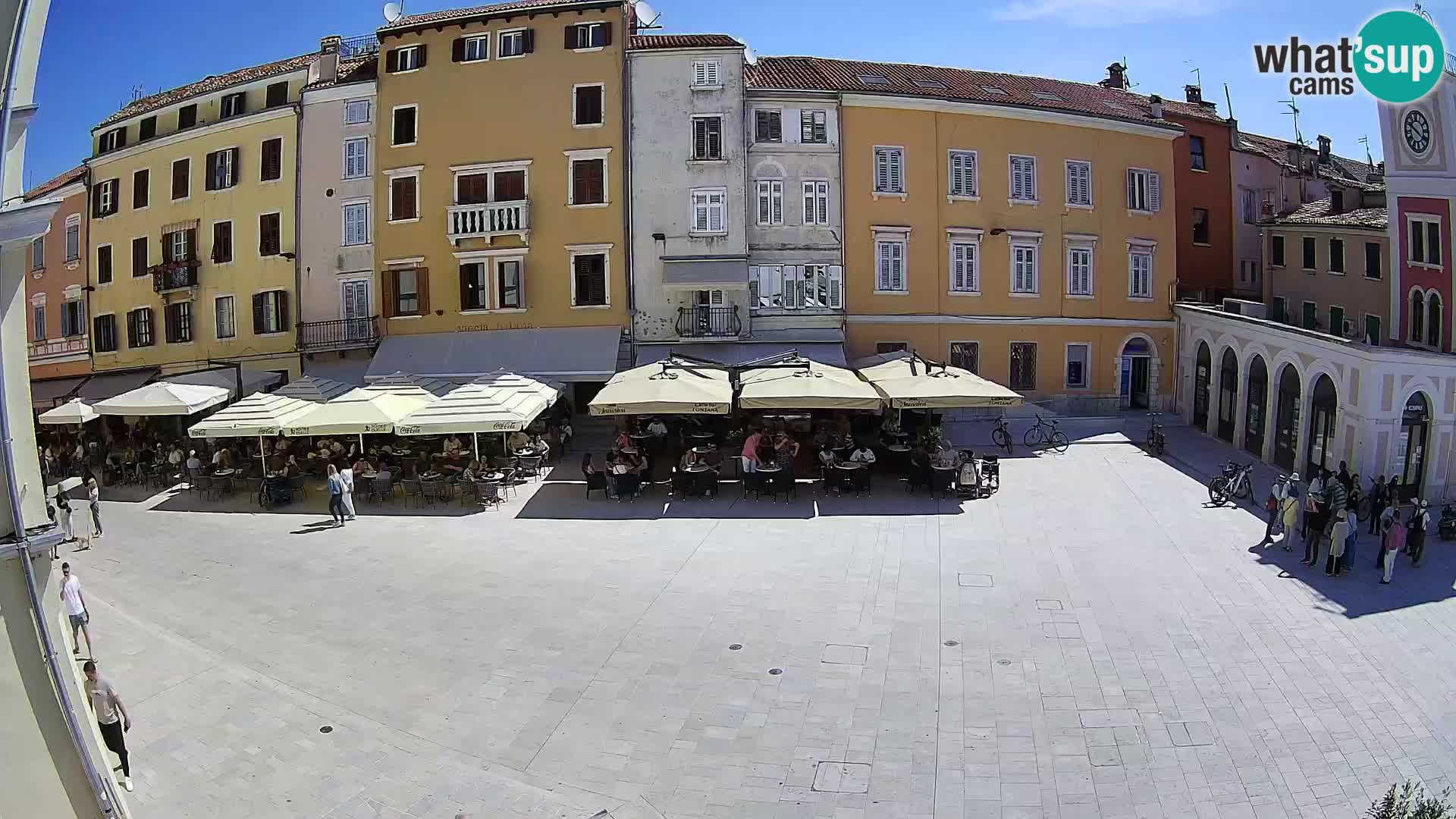 Webcam Rovinj Centar – glavni trg
