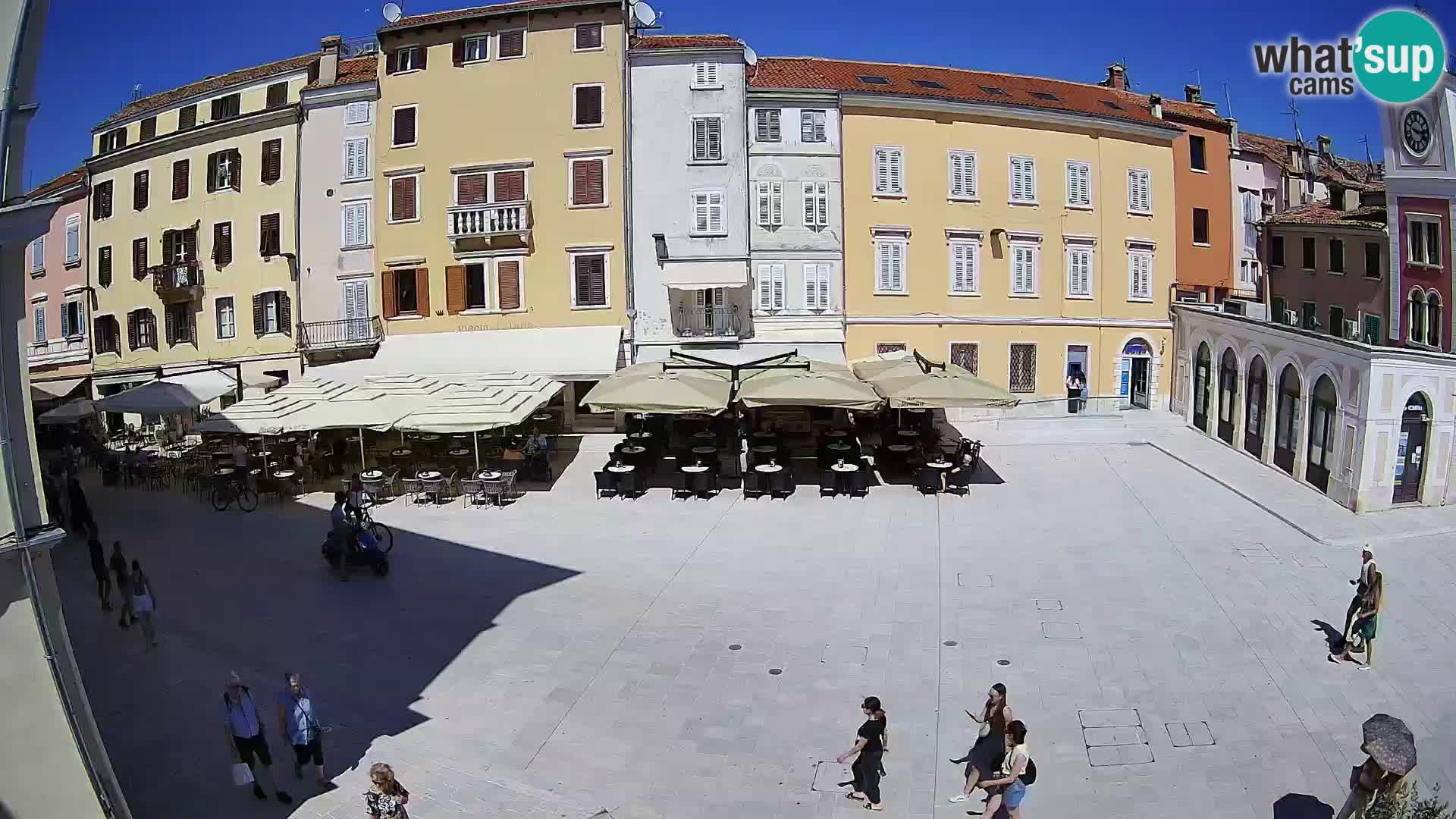 Webcam Rovinj Centre – Place Principale