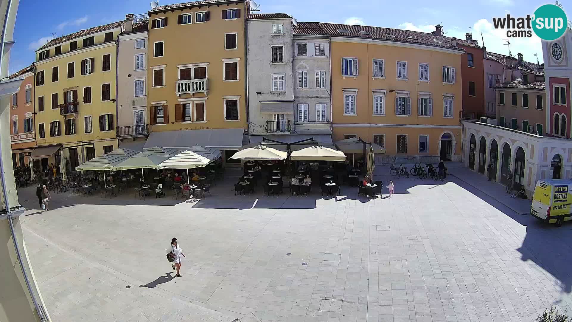 Webcam Rovigno Centro – Piazza Centrale