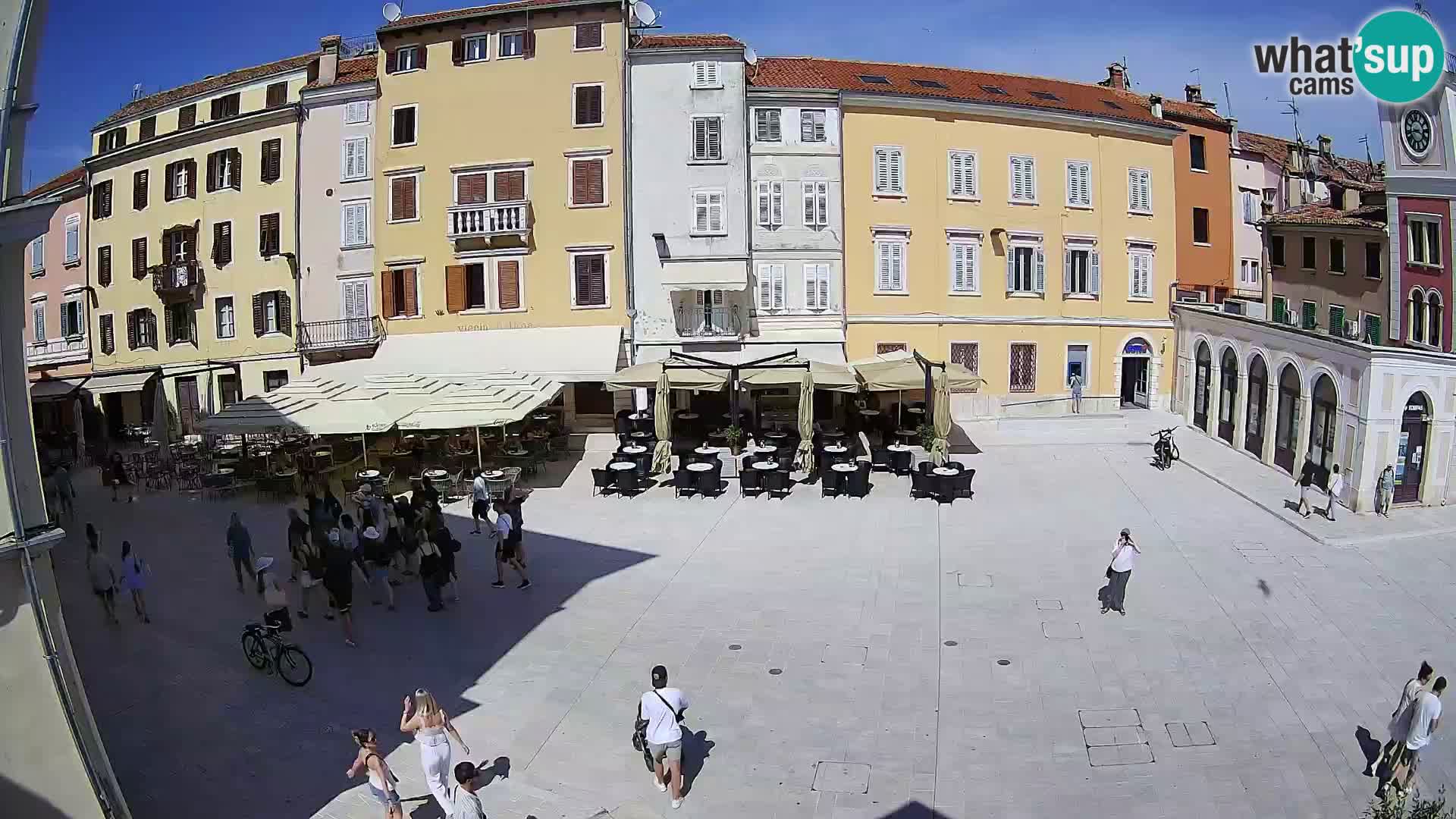Webcam Rovinj Centre – Place Principale