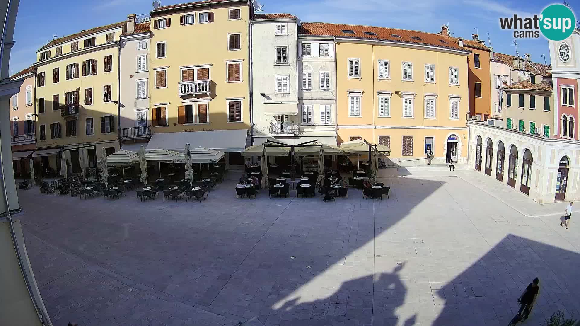 Webcam Rovinj Zentrum – Hauptplatz in Echtzeit