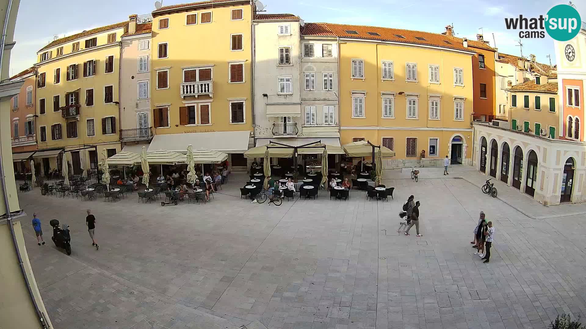 Webcam Rovinj Zentrum – Hauptplatz in Echtzeit